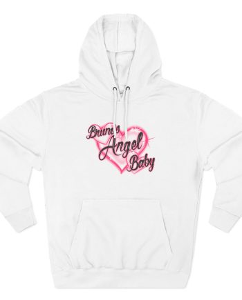 Bruno Mars Angel Baby Three-Panel Fleece Hoodie