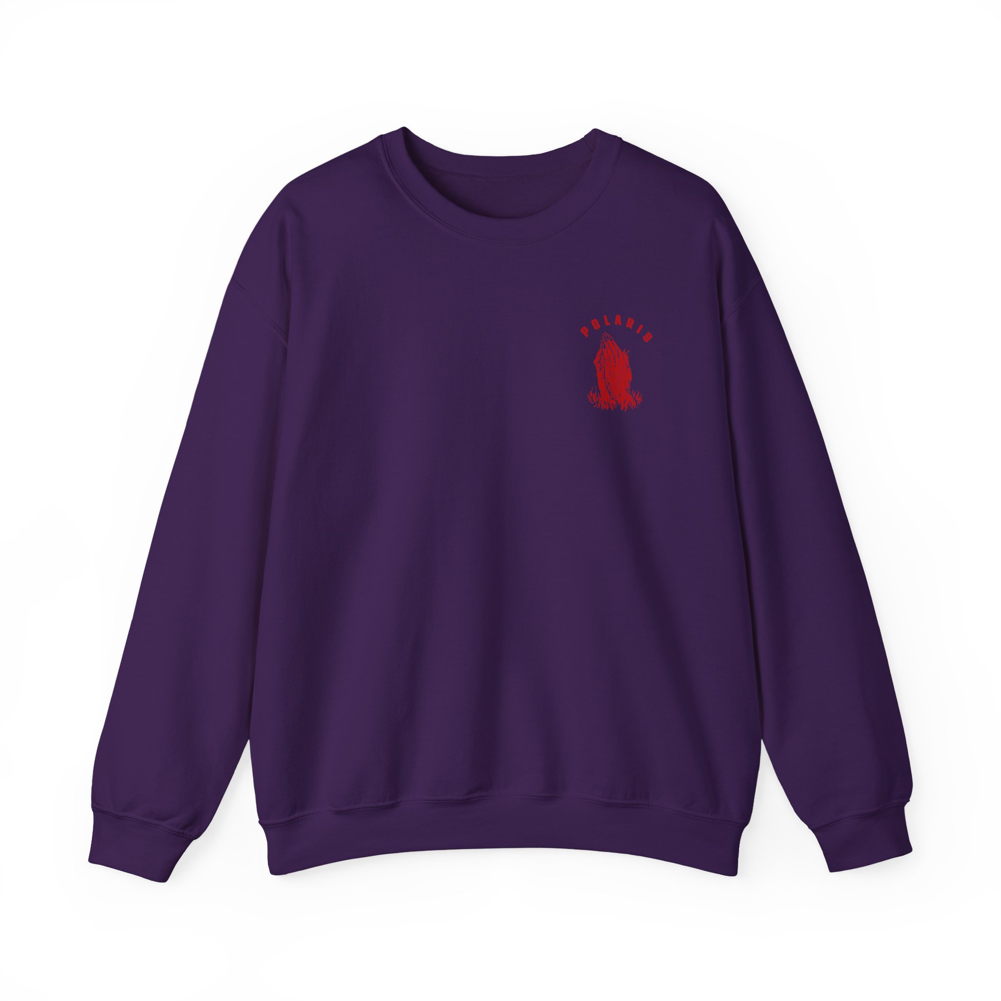 Polaris Pray for Rain Unisex Heavy Blend™ Crewneck Sweatshirt - Image 9