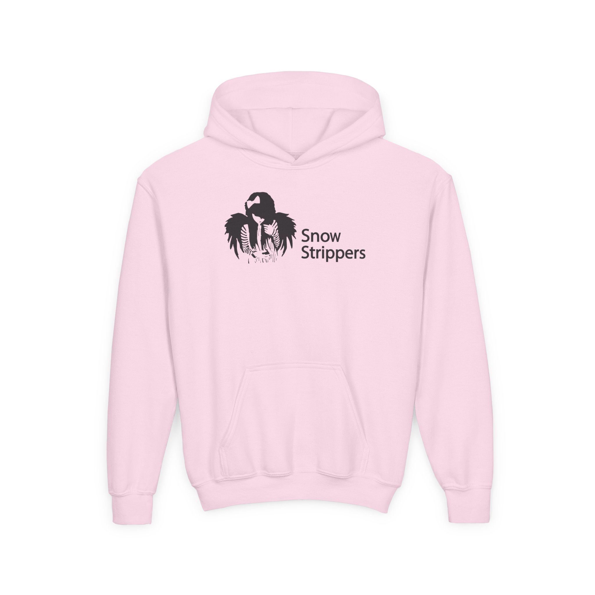 Youth Snow Strippers Heavy Blend Hooded Sweatshirt - Image 5