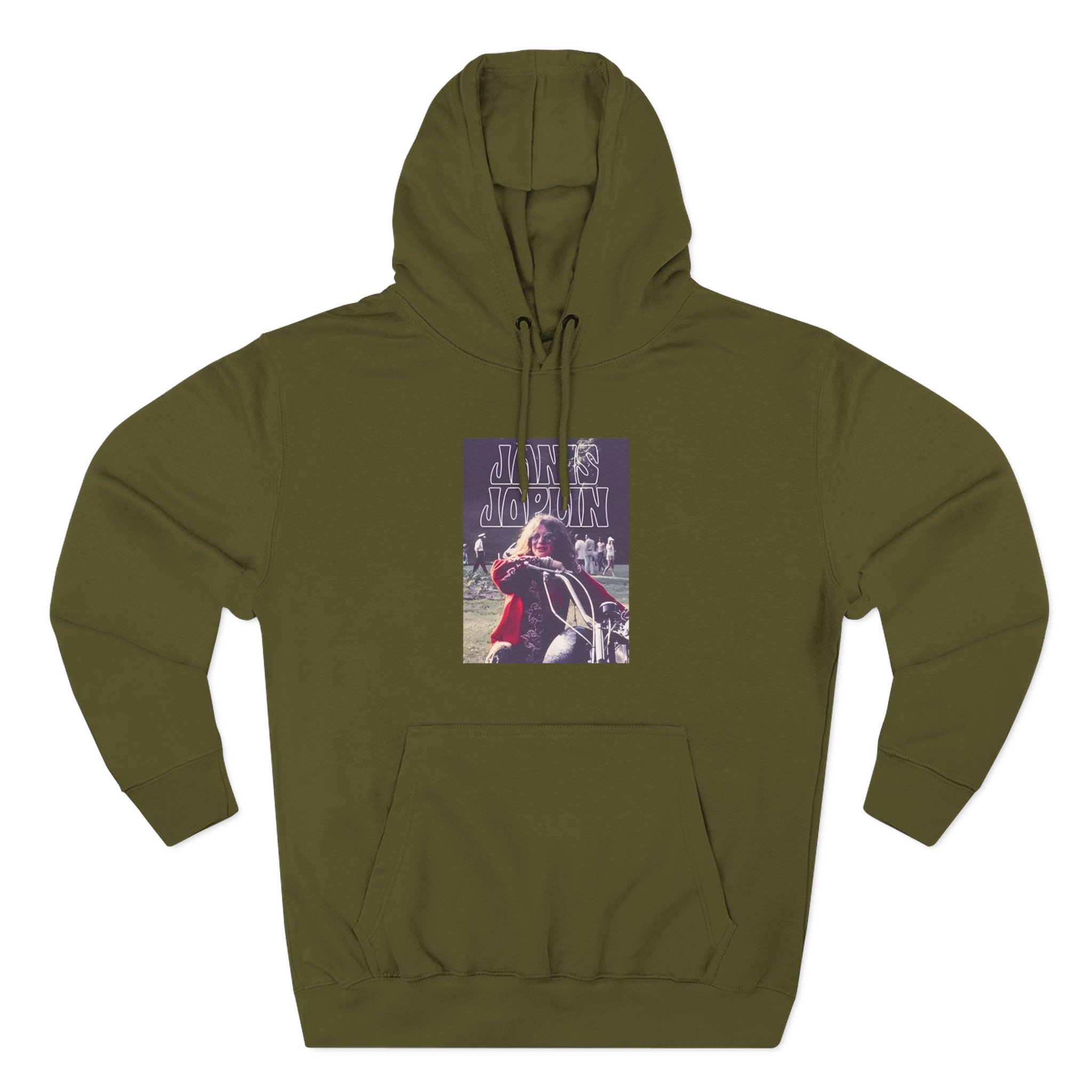 Janis Joplin Three-Panel Fleece Hoodie - Image 15
