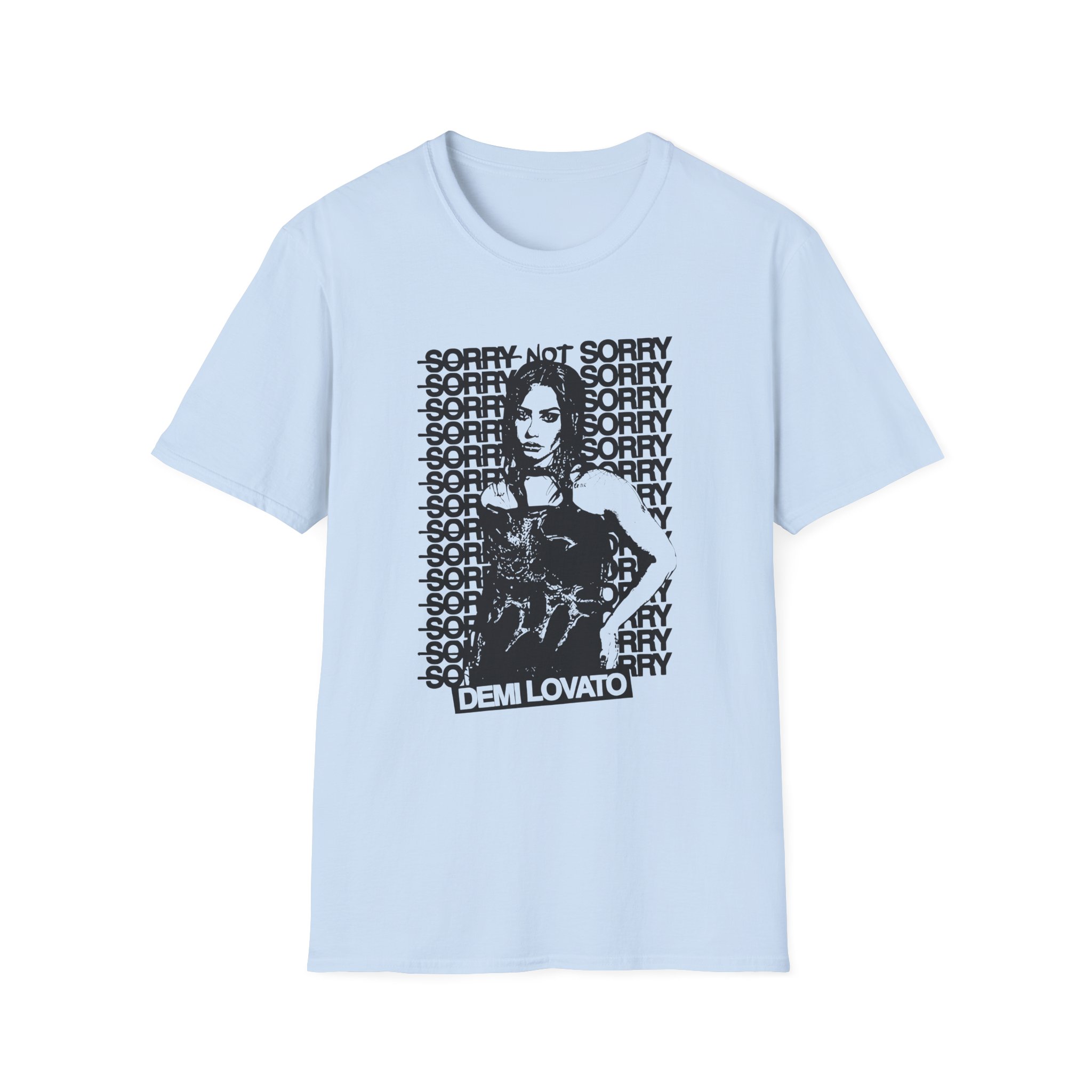 D L Sorry Not Sorry Unisex Softstyle T-Shirt - Image 13