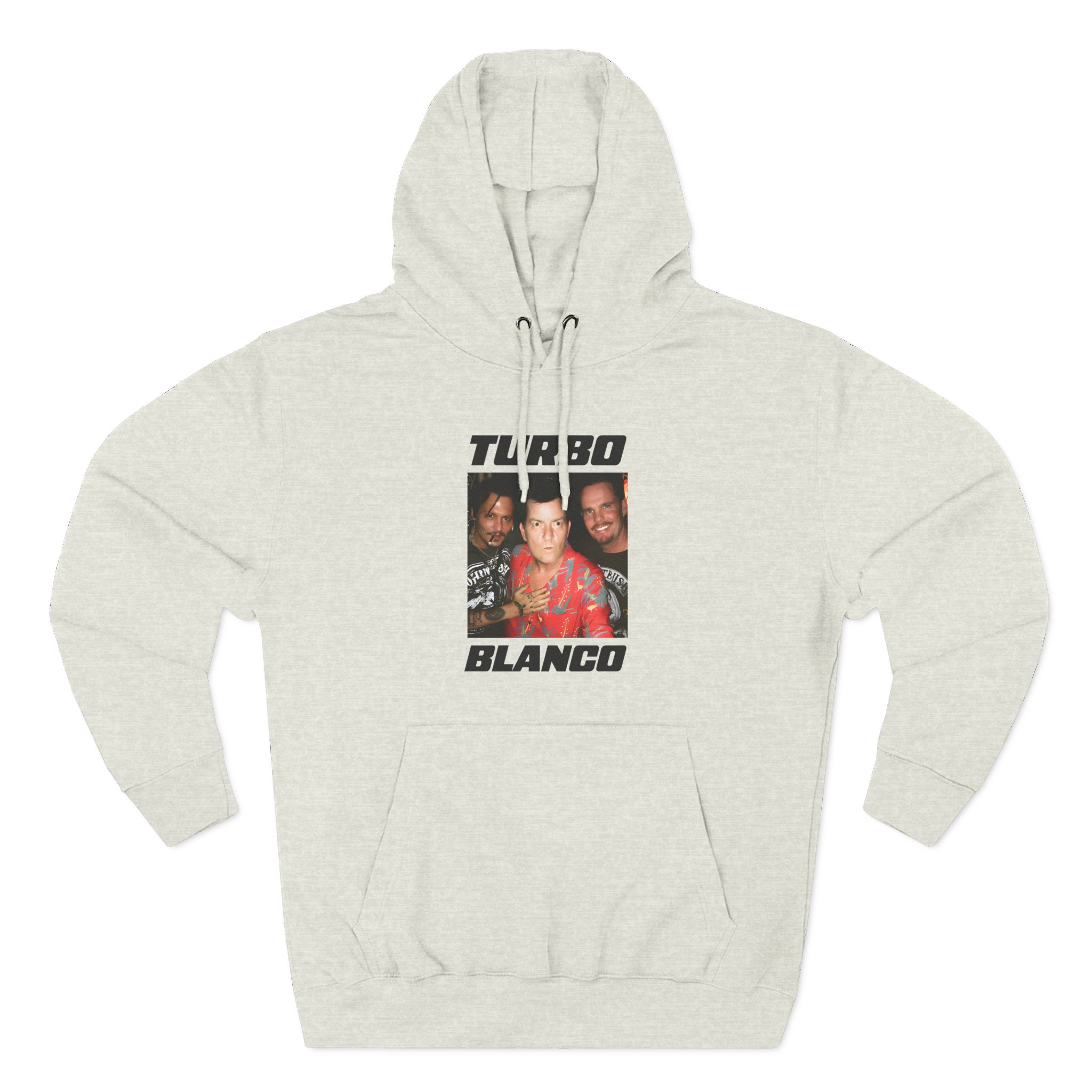 Chris Lorenzo Turbo Blanco Three-Panel Fleece Hoodie - Image 9