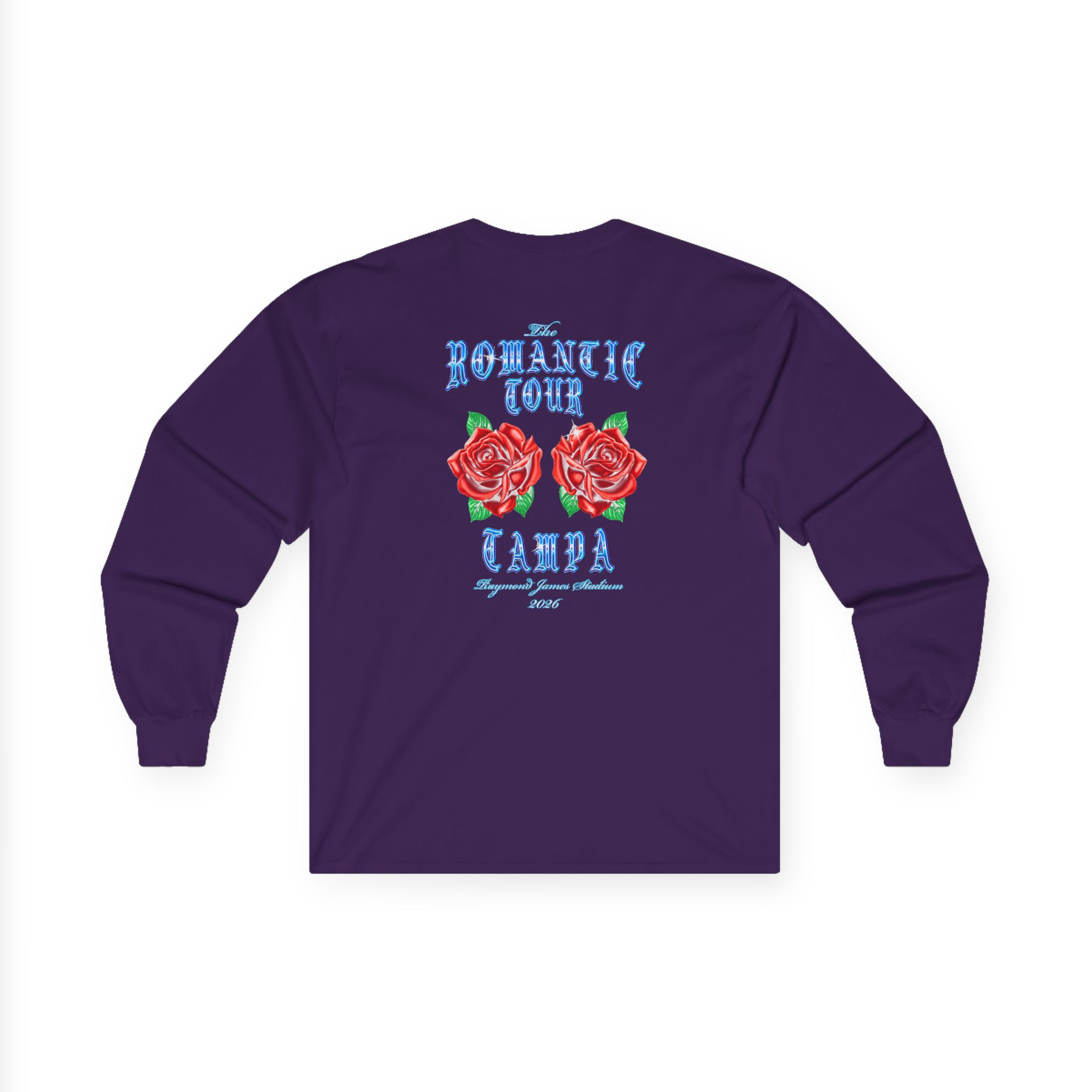 Bruno Mars Tampa the Romantic Unisex Ultra Cotton Long Sleeve Tee - Image 10