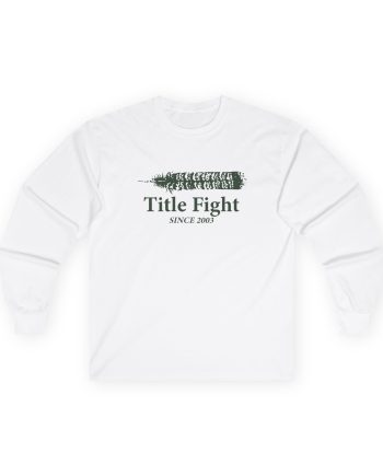 Cold Cuts Title Fight Feather Unisex Ultra Cotton Long Sleeve Tee
