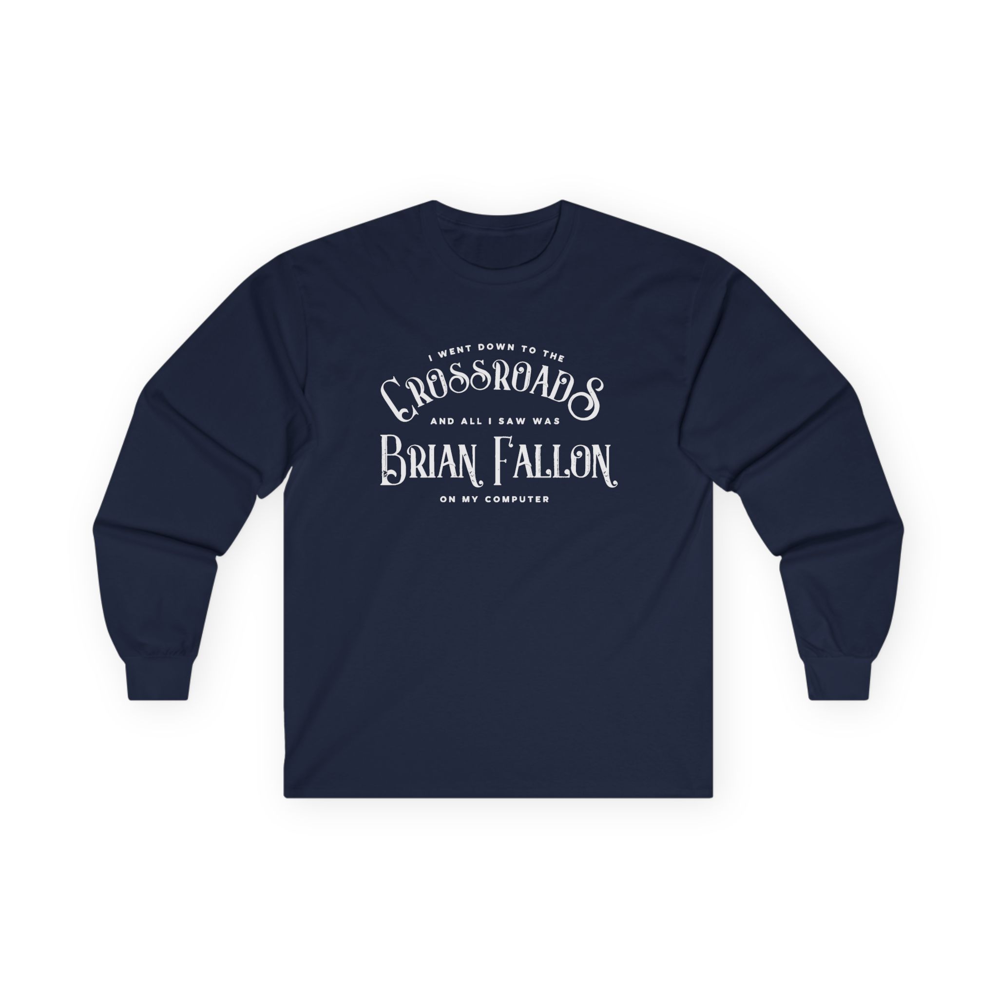 Brian Fallon Crossroads Unisex Ultra Cotton Long Sleeve Tee - Image 13