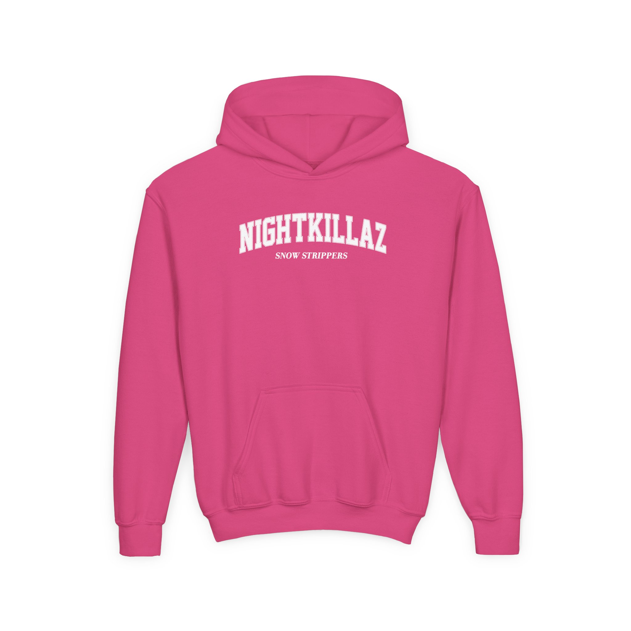 Youth Snow Strippers Nightkillaz Heavy Blend Hooded Sweatshirt - Image 17