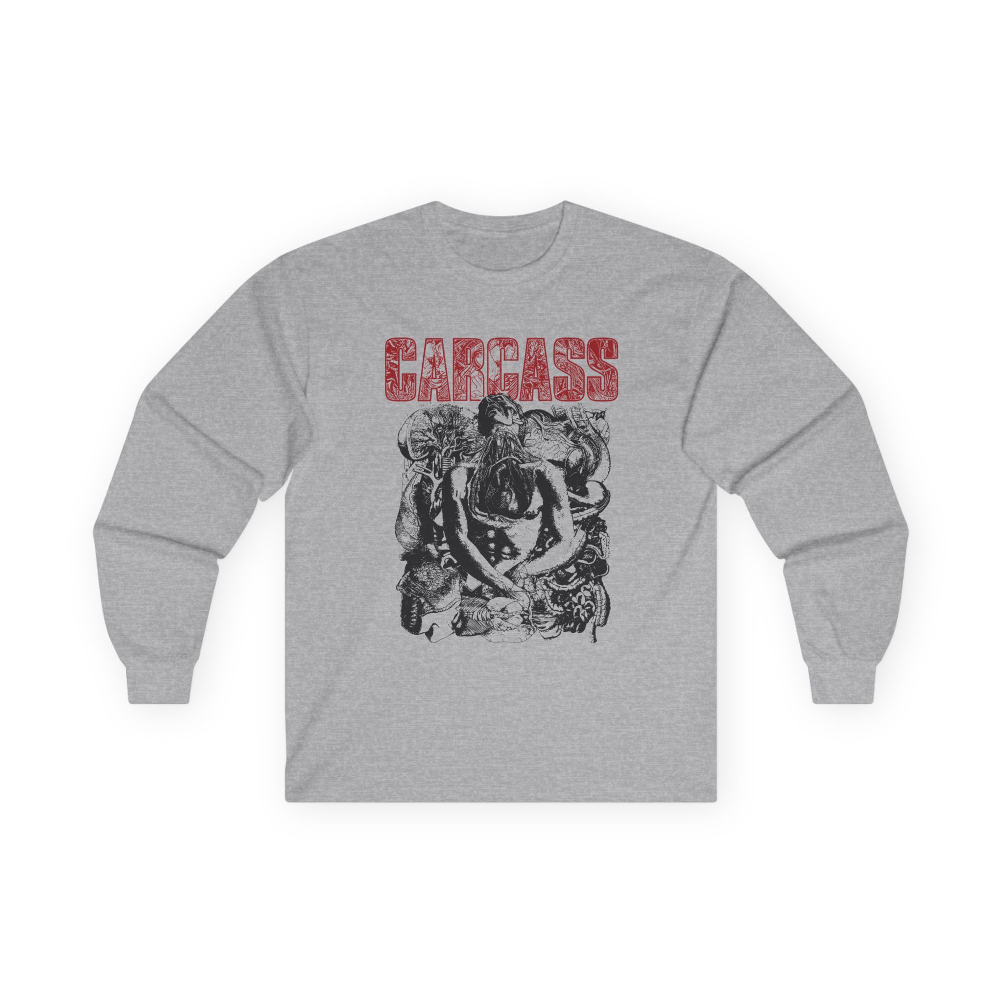 Carcass Torso Unisex Ultra Cotton Long Sleeve Tee - Image 5