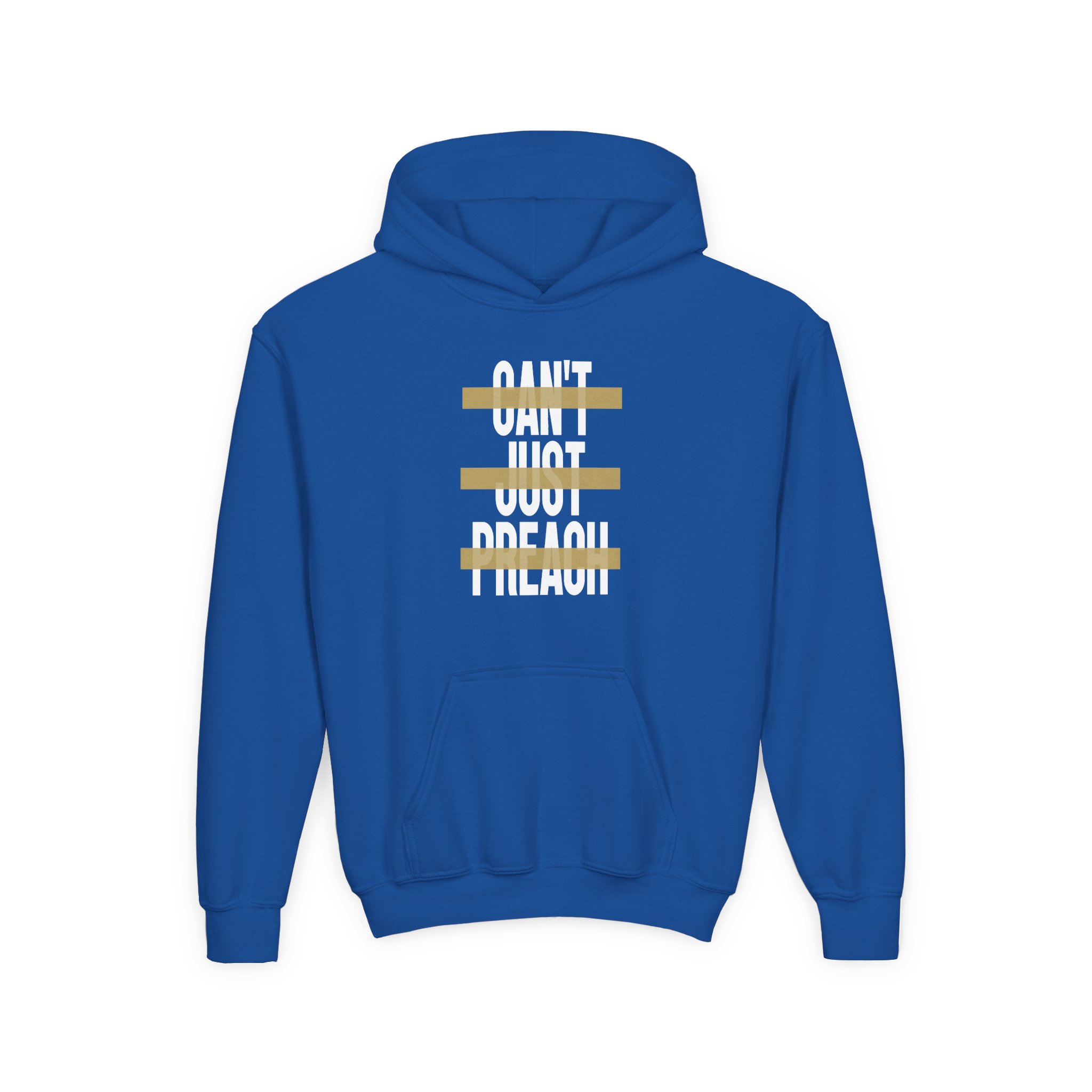 John Legend Can't Just Preach Youth Heavy Blend Hooded Sweatshirt - Image 9