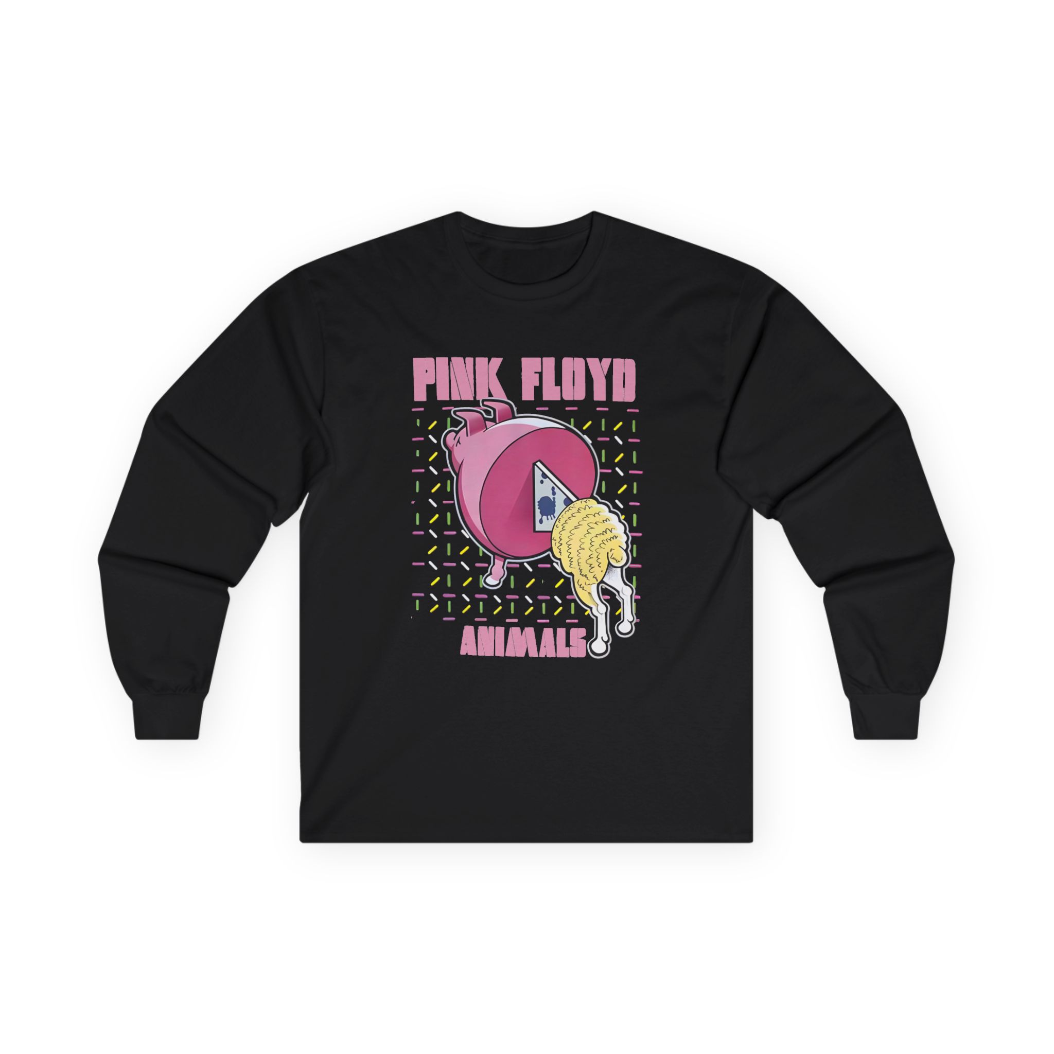 Pink Floyd Animals Oink Oink Unisex Ultra Cotton Long Sleeve Tee