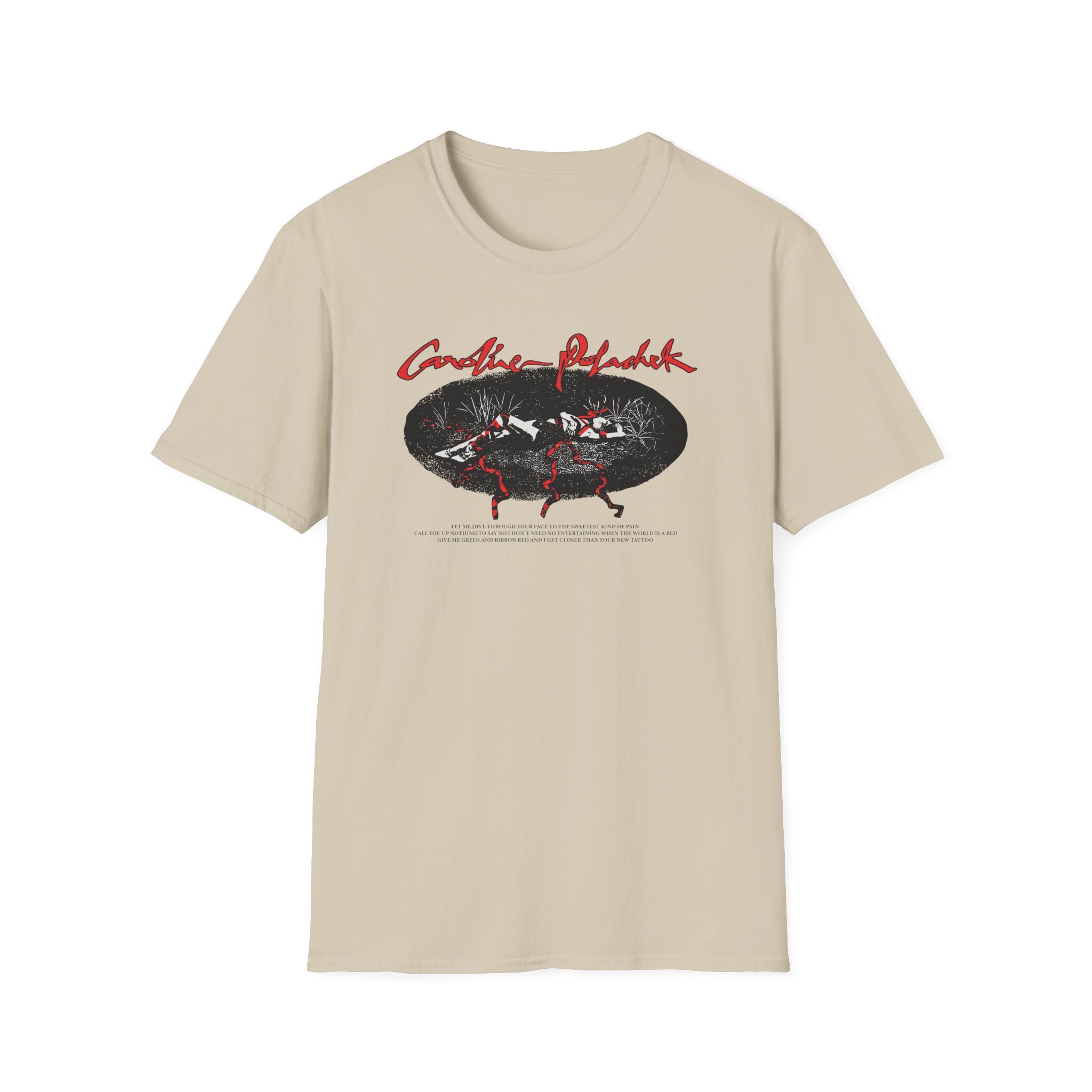 Caroline Polachek Blood & Butter Unisex Softstyle T-Shirt - Image 7