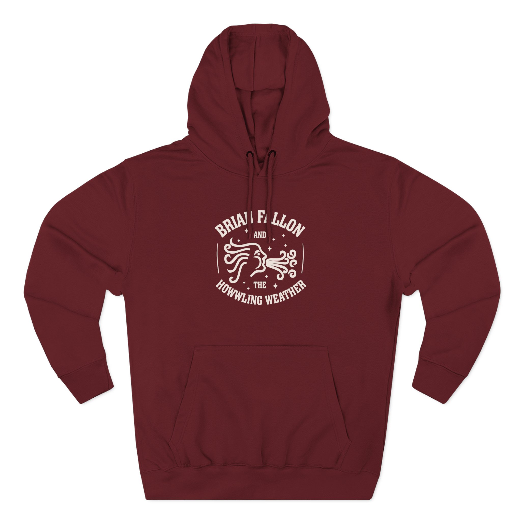 Brian Fallon Howling Weather Three-Panel Fleece Hoodie - Image 11