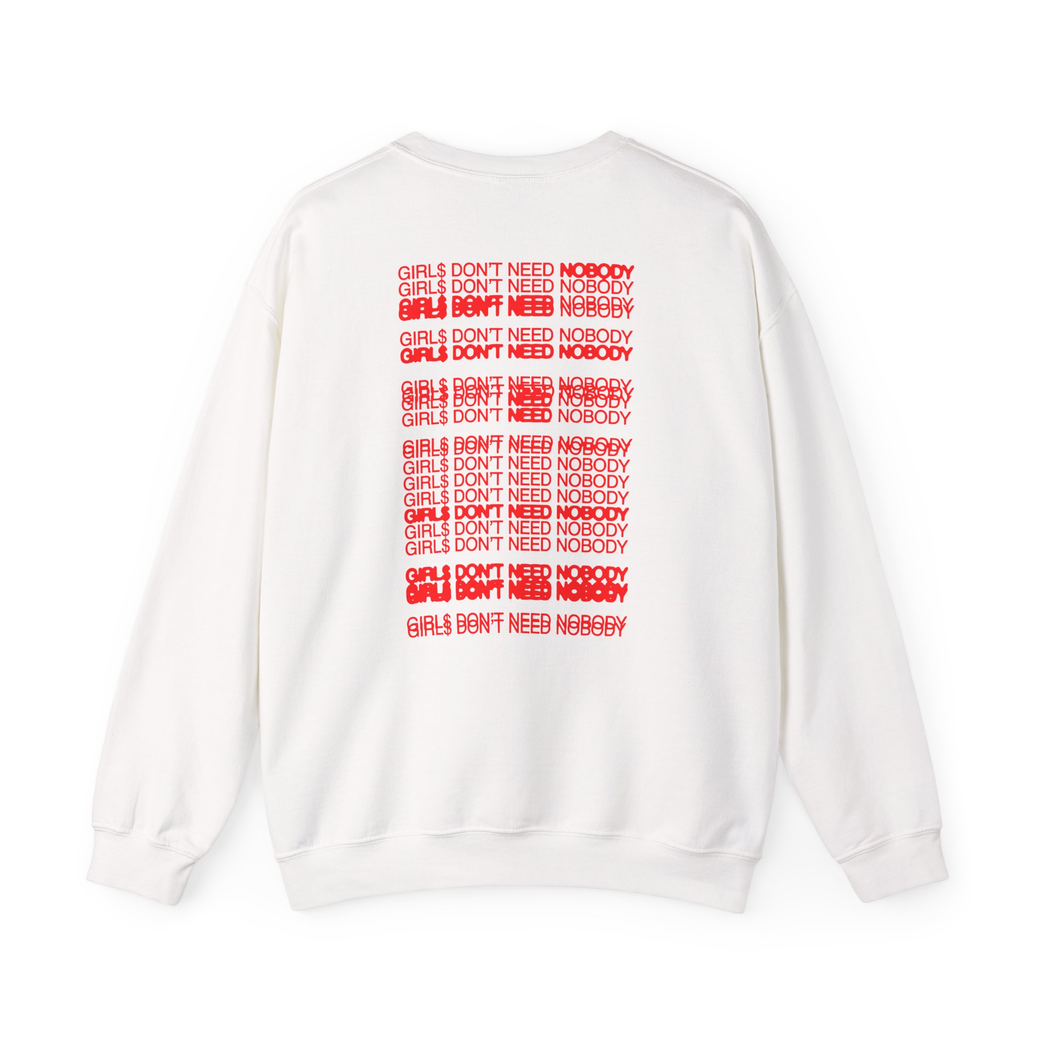 Dom Dolla Don't Need Nobody Repeat Unisex Heavy Blend™ Crewneck Sweatshirt - Image 4