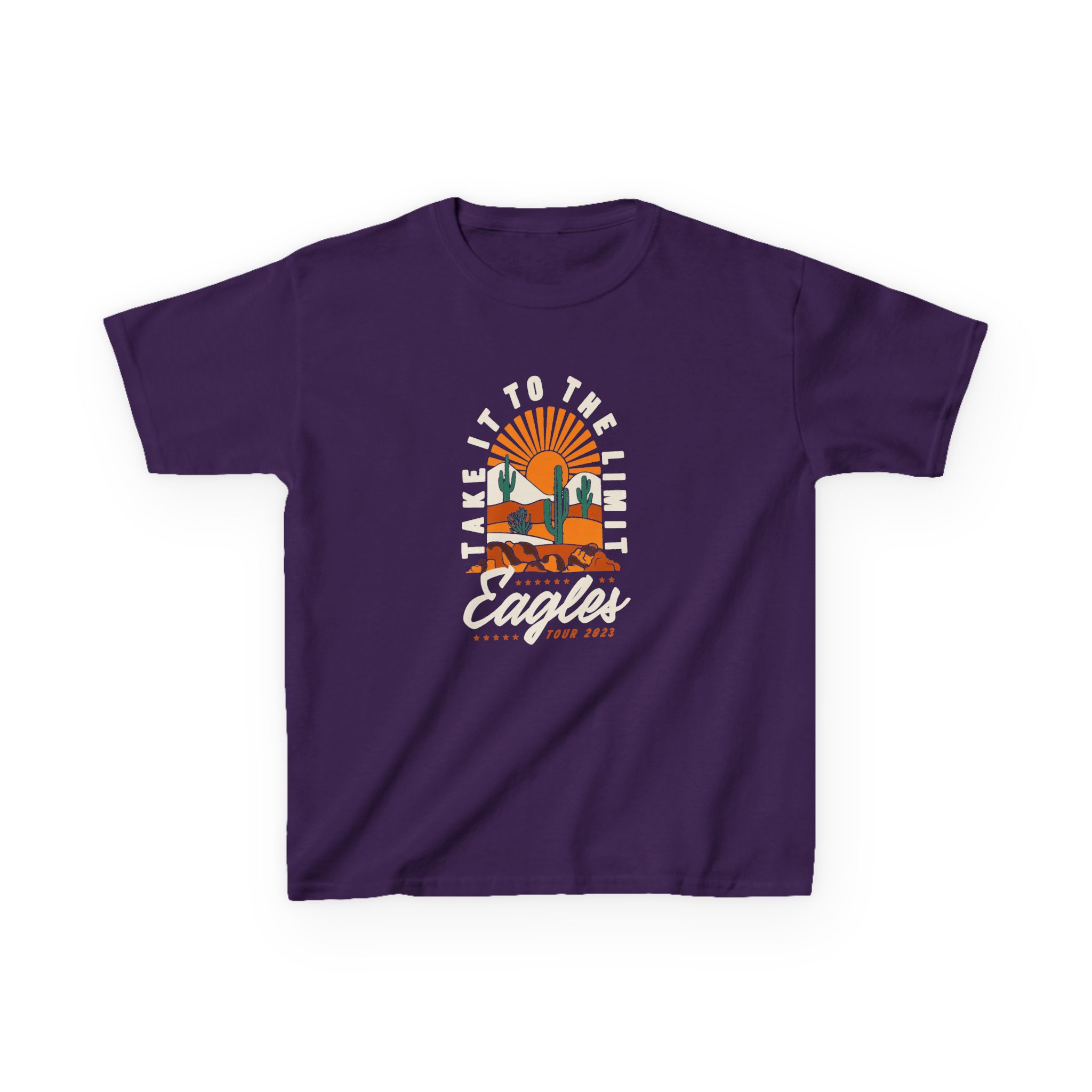 Kids The Eagles Take It to the Limit Heavy Cotton™ Tee - Image 7