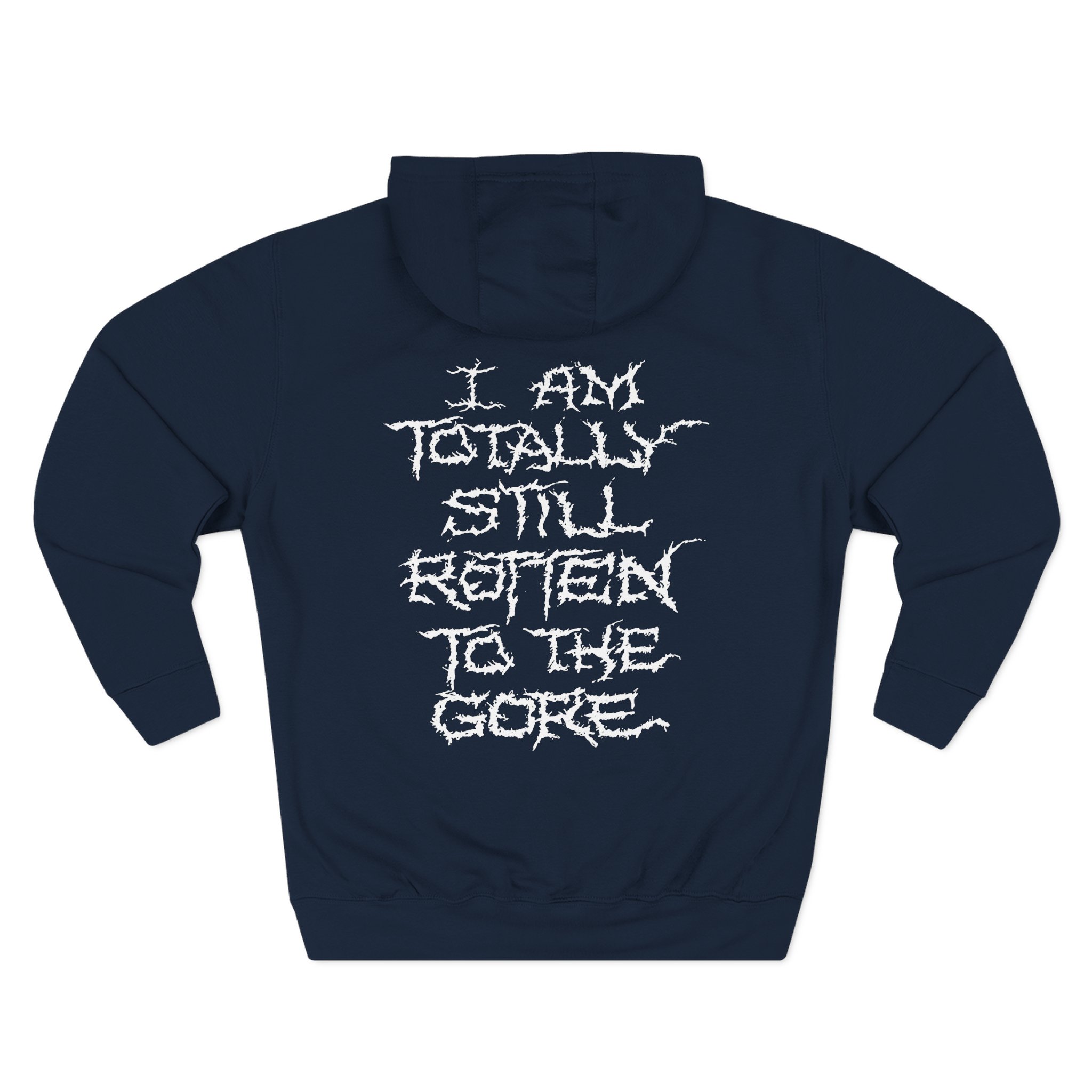 Carcass Rotten to the Gore Three-Panel Fleece Hoodie - Image 8