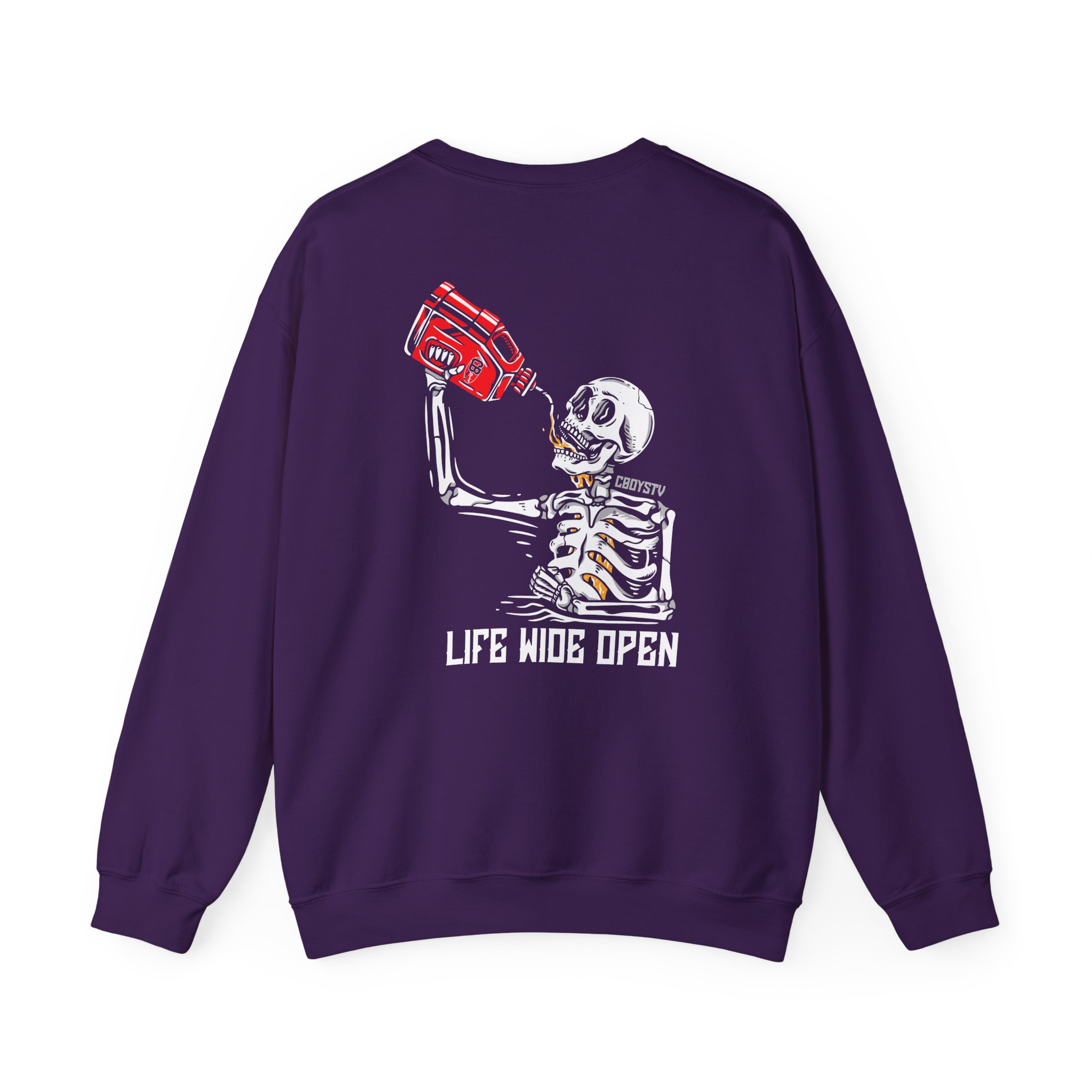 Cboystv Soul Fuel Unisex Heavy Blend™ Crewneck Sweatshirt - Image 22