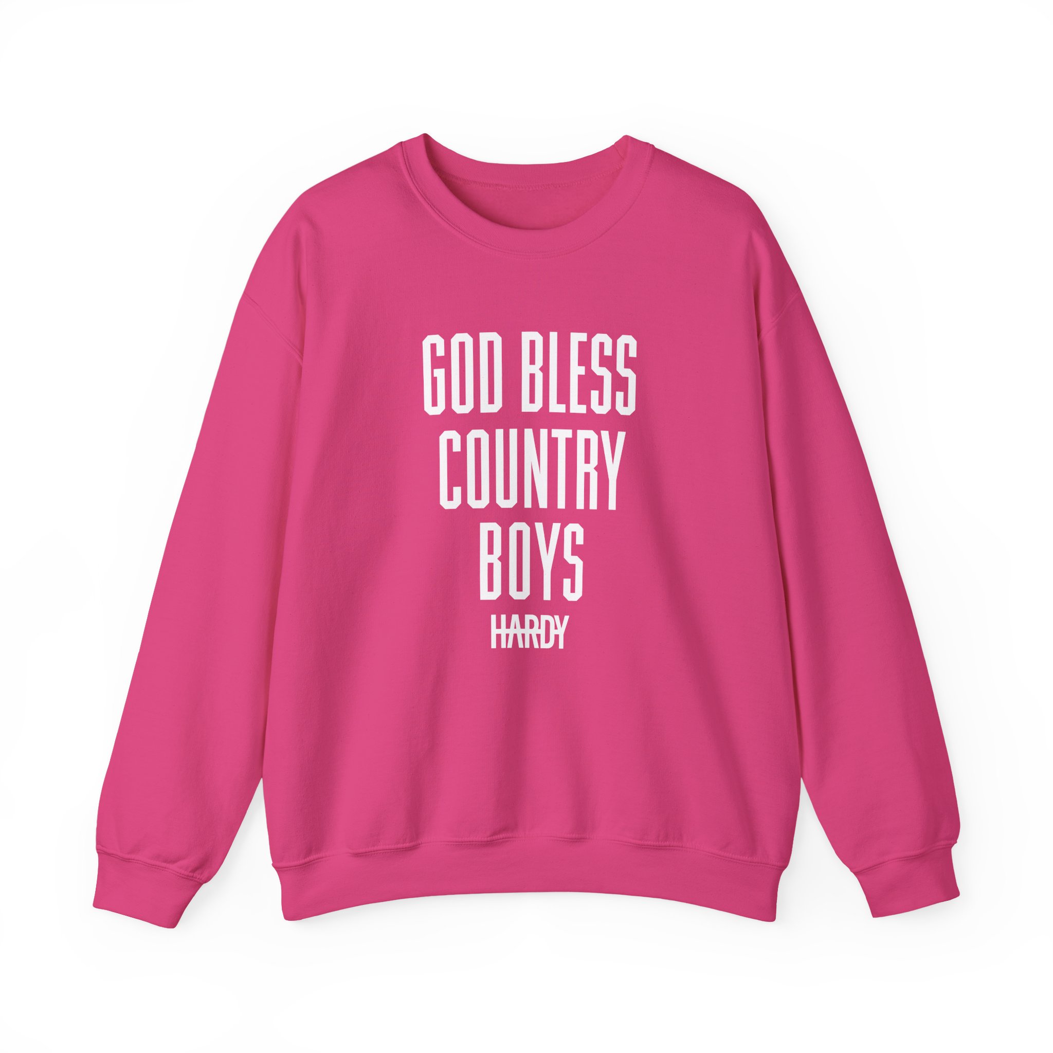 Hd God Bless Country Boys Unisex Heavy Blend™ Crewneck Sweatshirt - Image 23