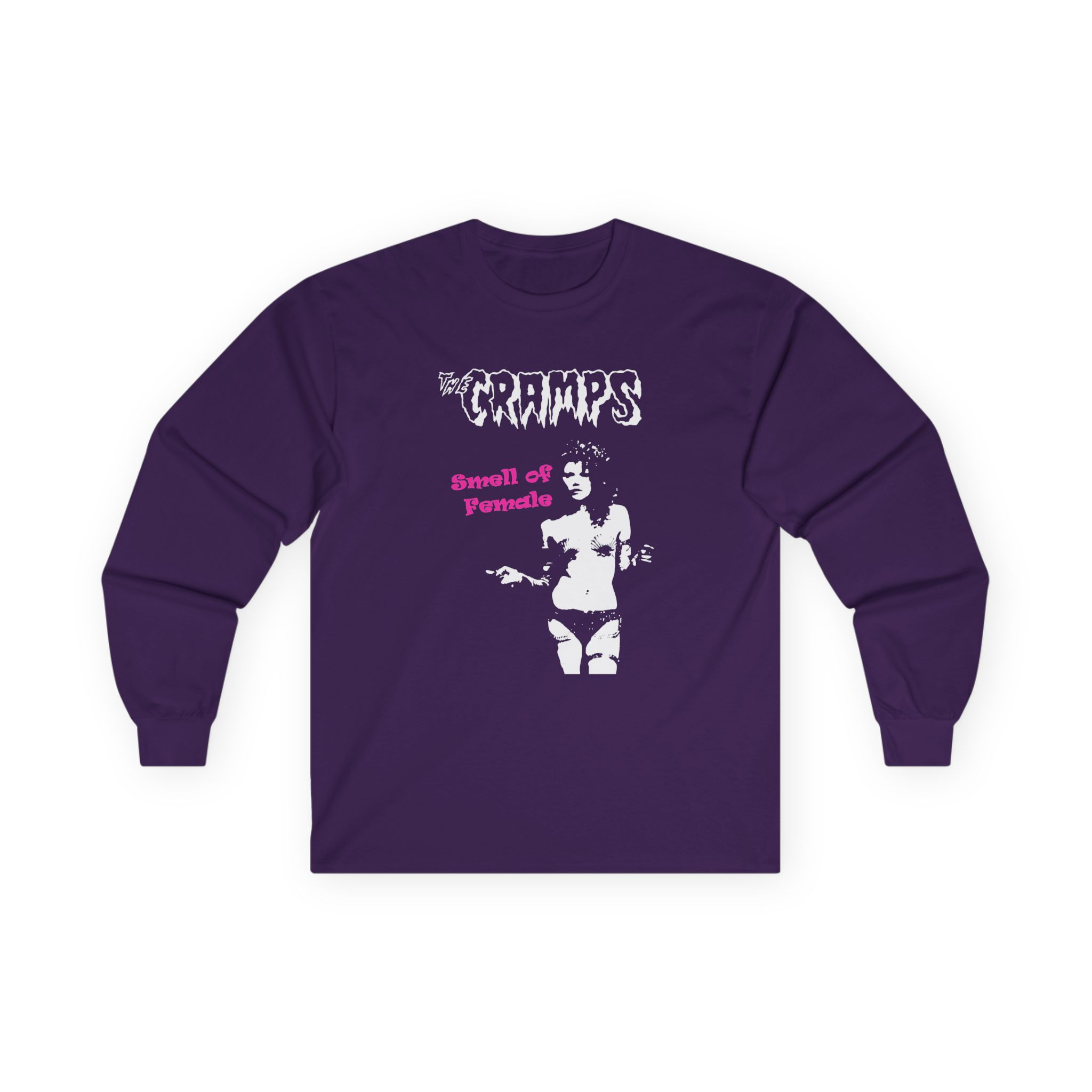 The Cramps Smell of Female Unisex Ultra Cotton Long Sleeve Tee - Image 11