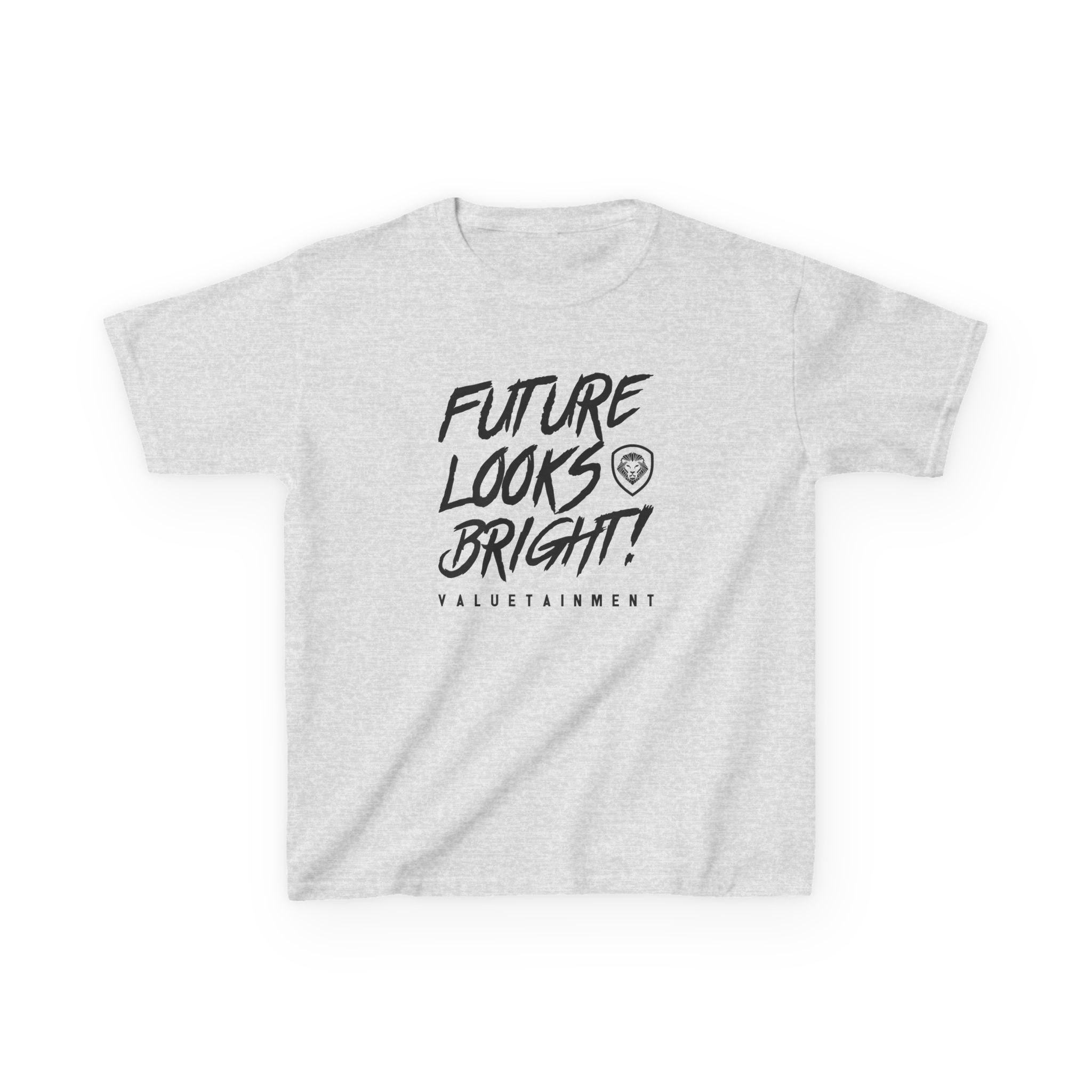 Valuetainment Future Looks Bright Kids Heavy Cotton™ Tee - Image 3