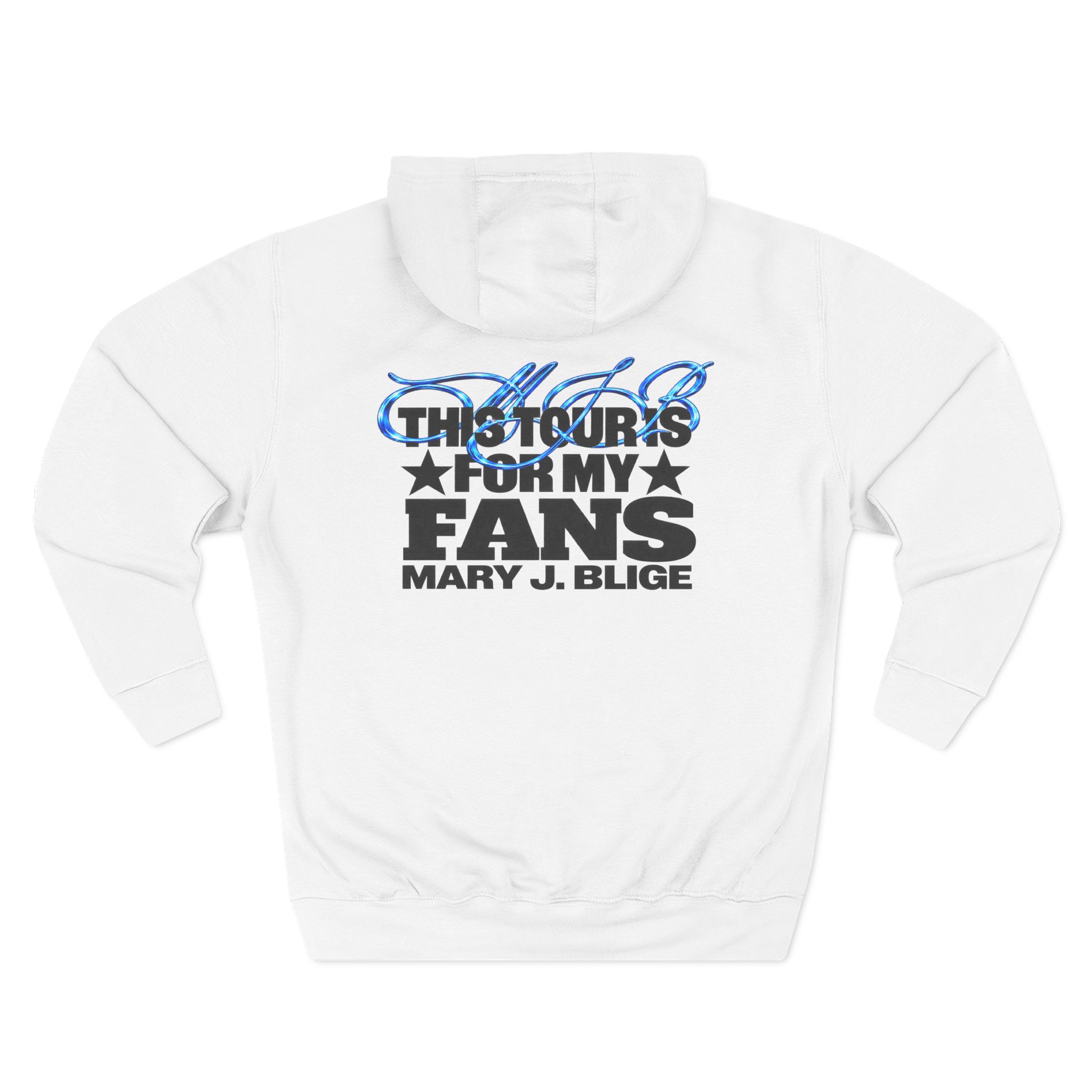 Mary J Blige City Three-panel Fleece Hoodie - Image 4