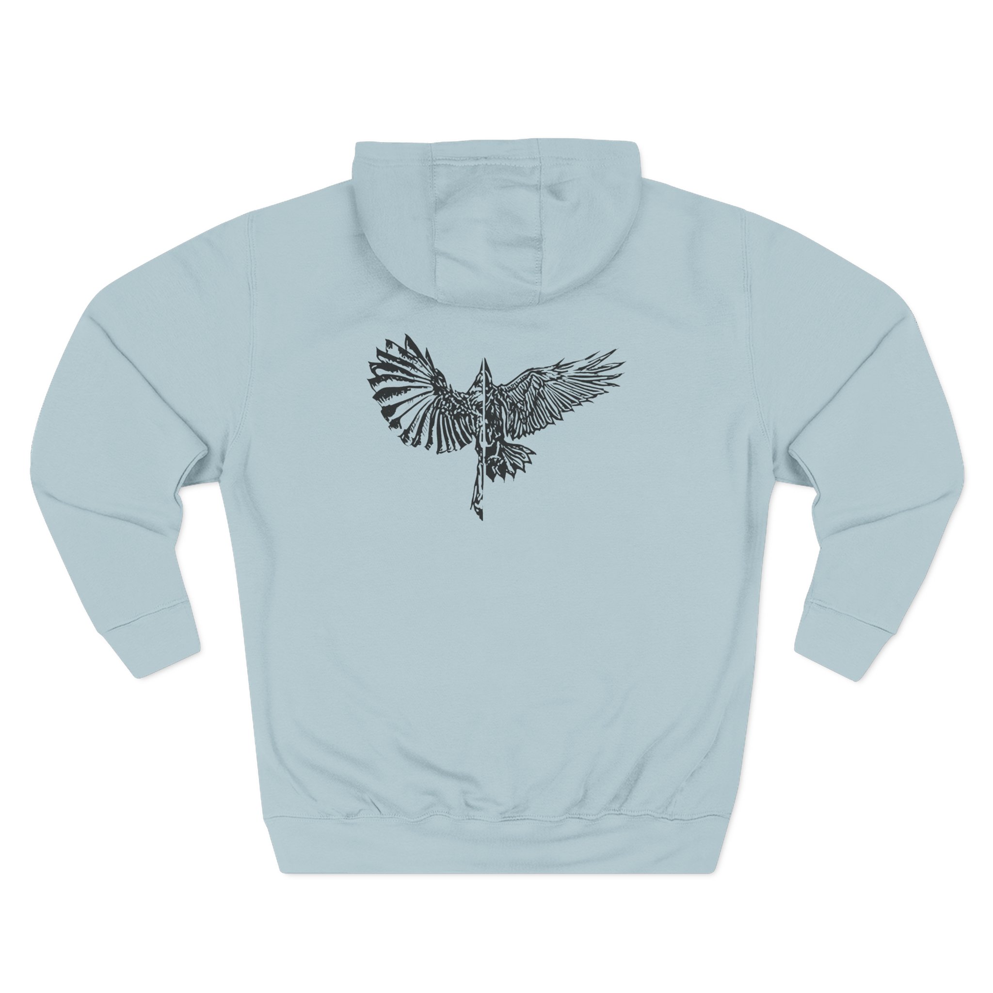 Hd Three-Panel Fleece Hoodie - Image 12