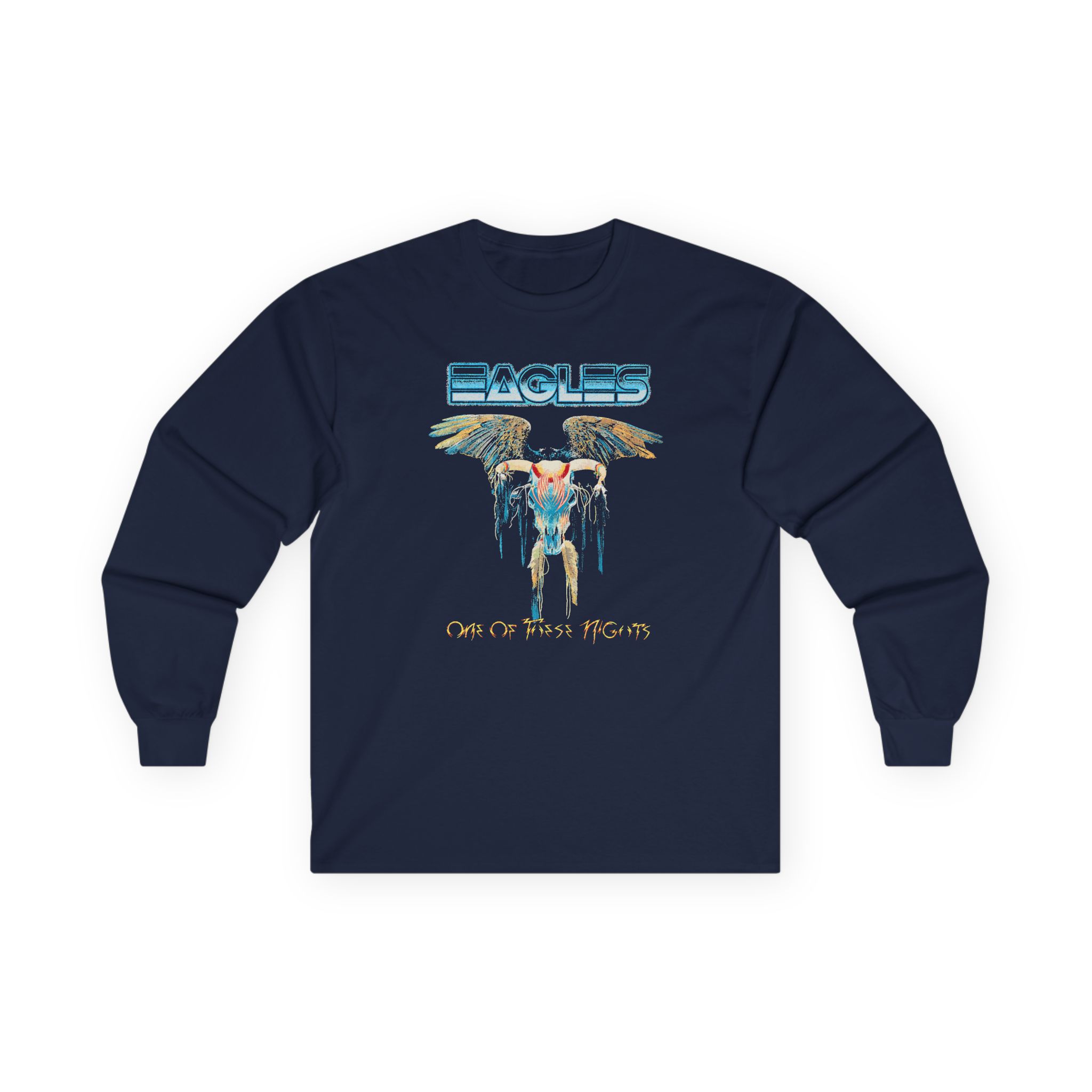 The Eagles One of These Nights Unisex Ultra Cotton Long Sleeve Tee - Image 3