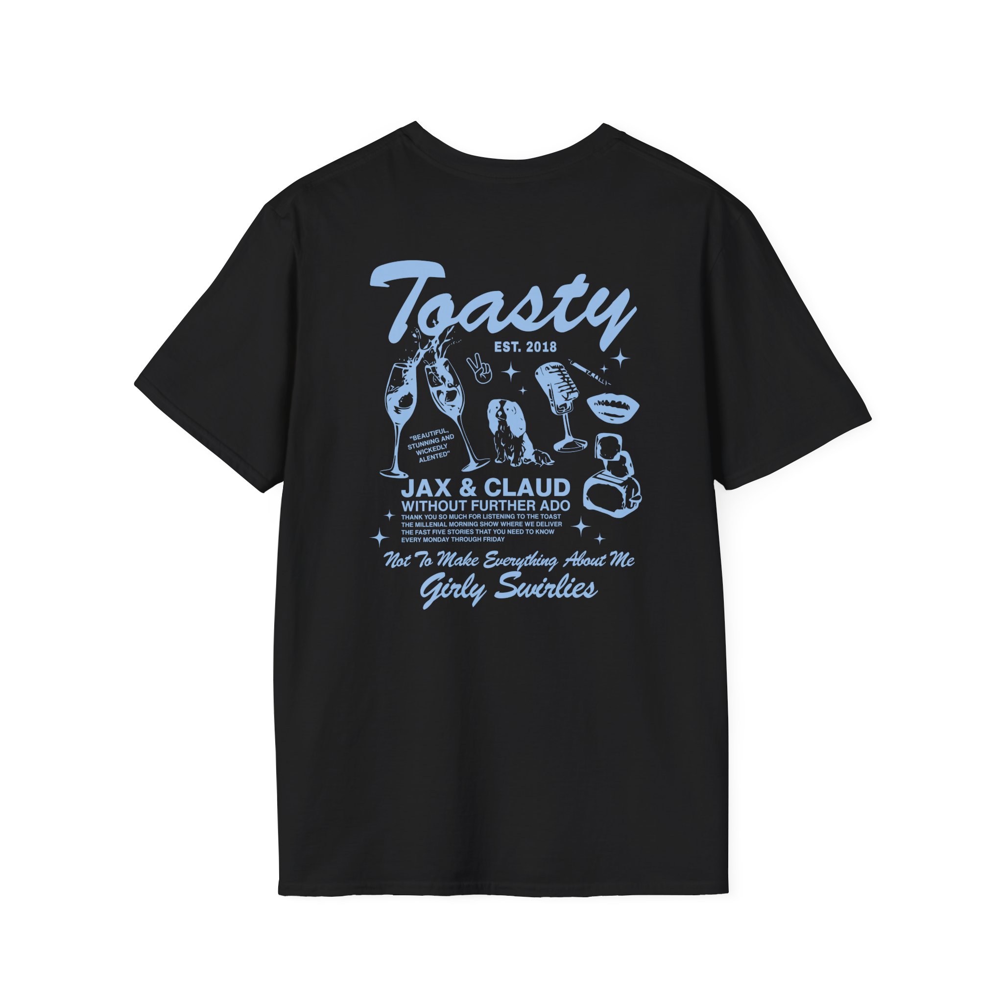 The Toast Toasty Boyfriend Unisex Softstyle T-Shirt - Image 4
