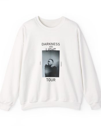 John Legend Darkness Portrait Unisex Heavy Blend™ Crewneck Sweatshirt