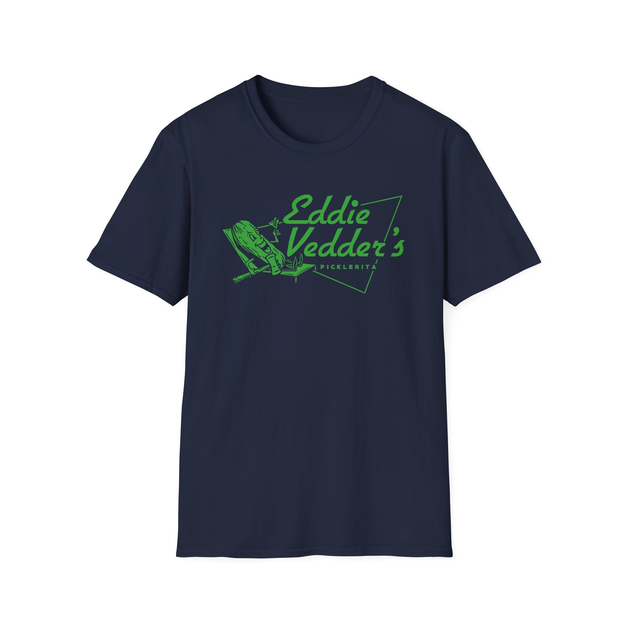 Eddie Vedder Picklerita Unisex Softstyle T-Shirt - Image 9