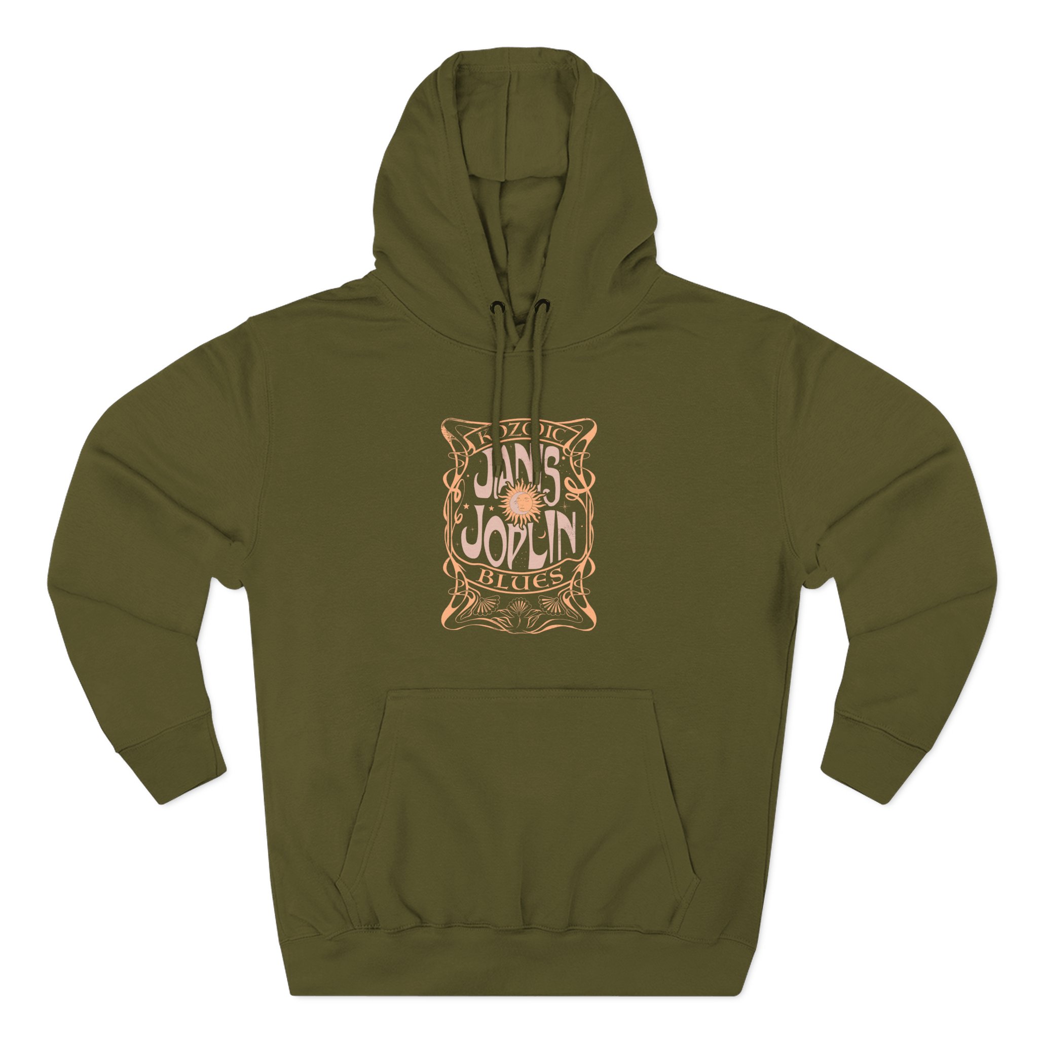 Janis Joplin Kozmic Three-Panel Fleece Hoodie - Image 7