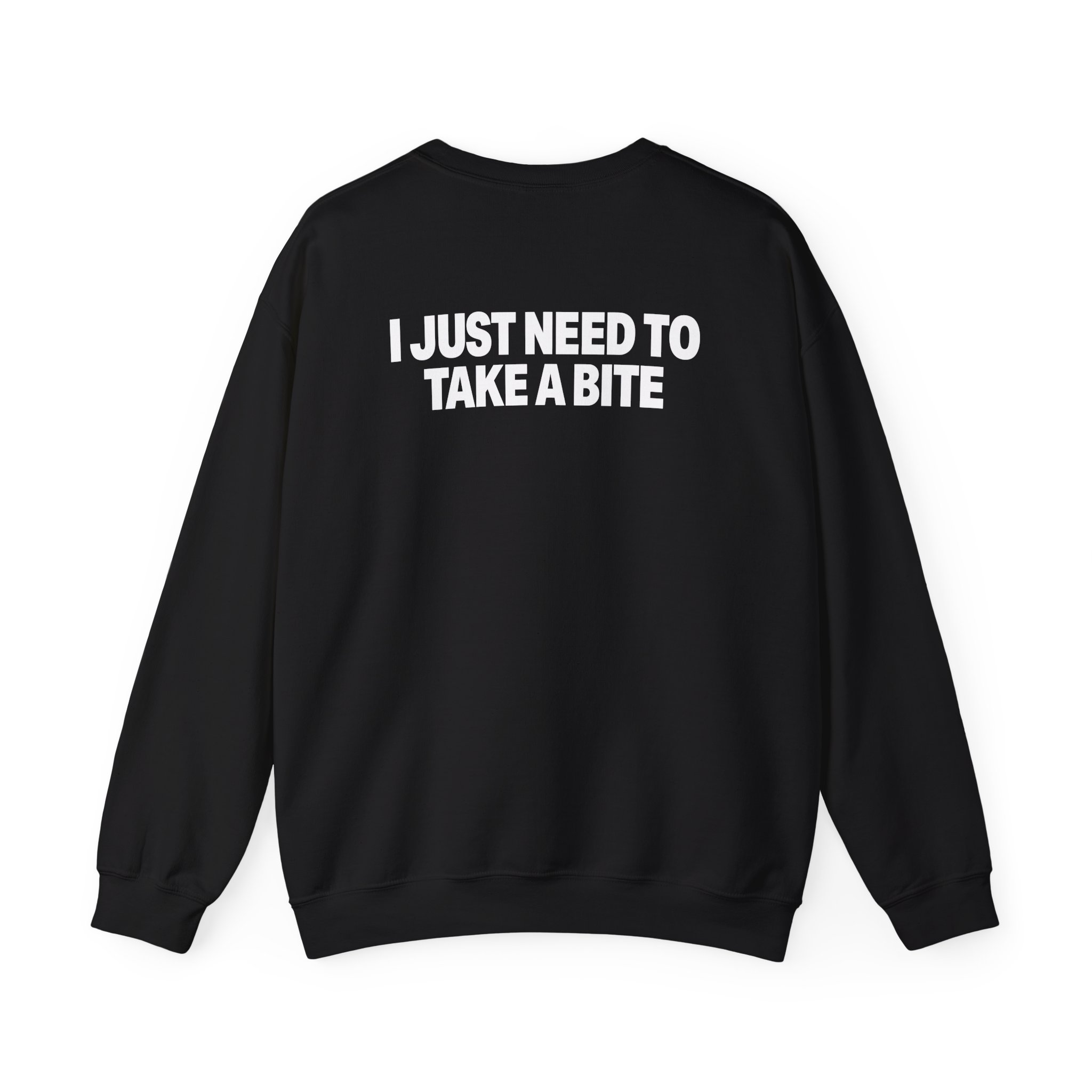 D L Take a Bite Cherry Unisex Heavy Blend™ Crewneck Sweatshirt - Image 2