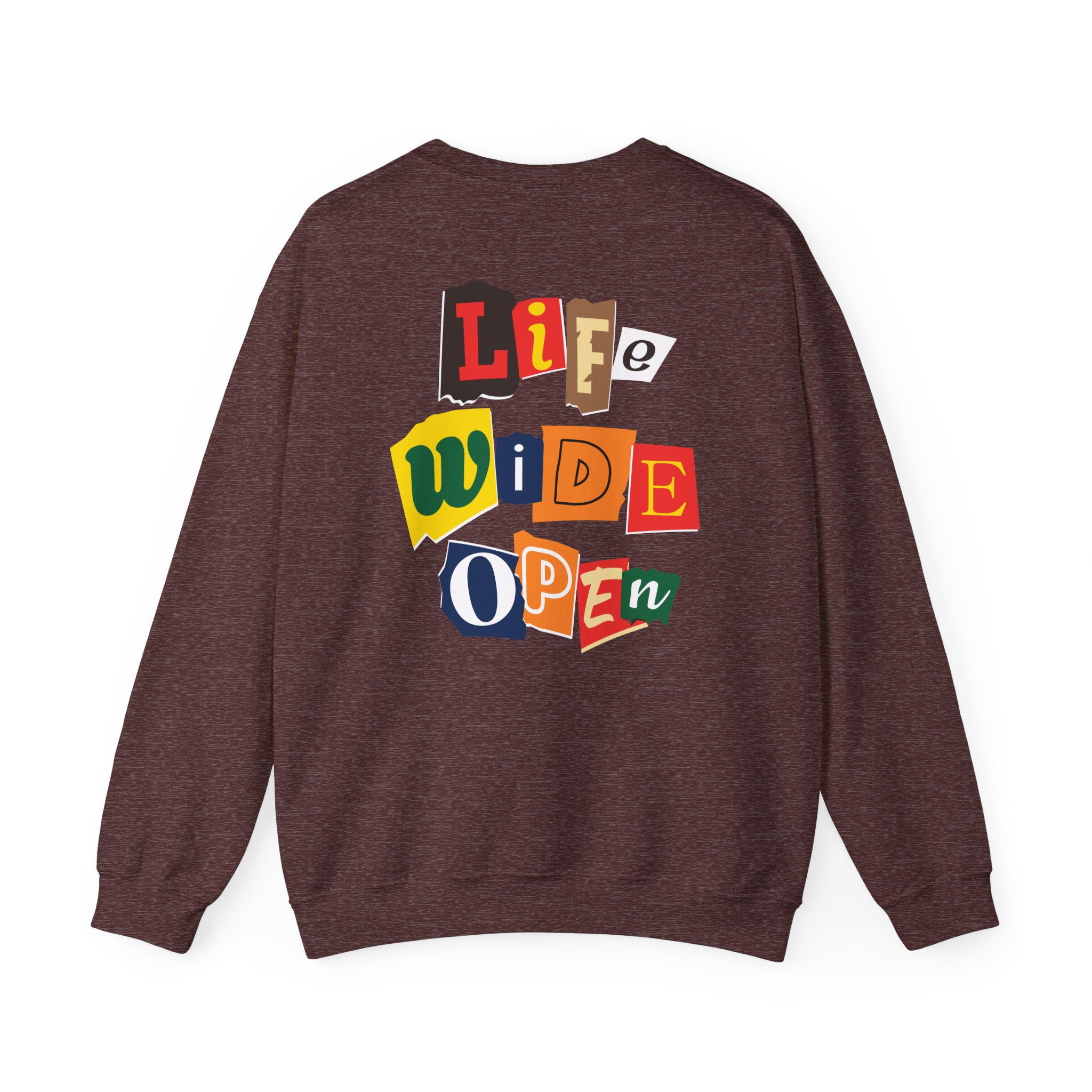 Cboystv Ransom Note Unisex Heavy Blend™ Crewneck Sweatshirt - Image 4