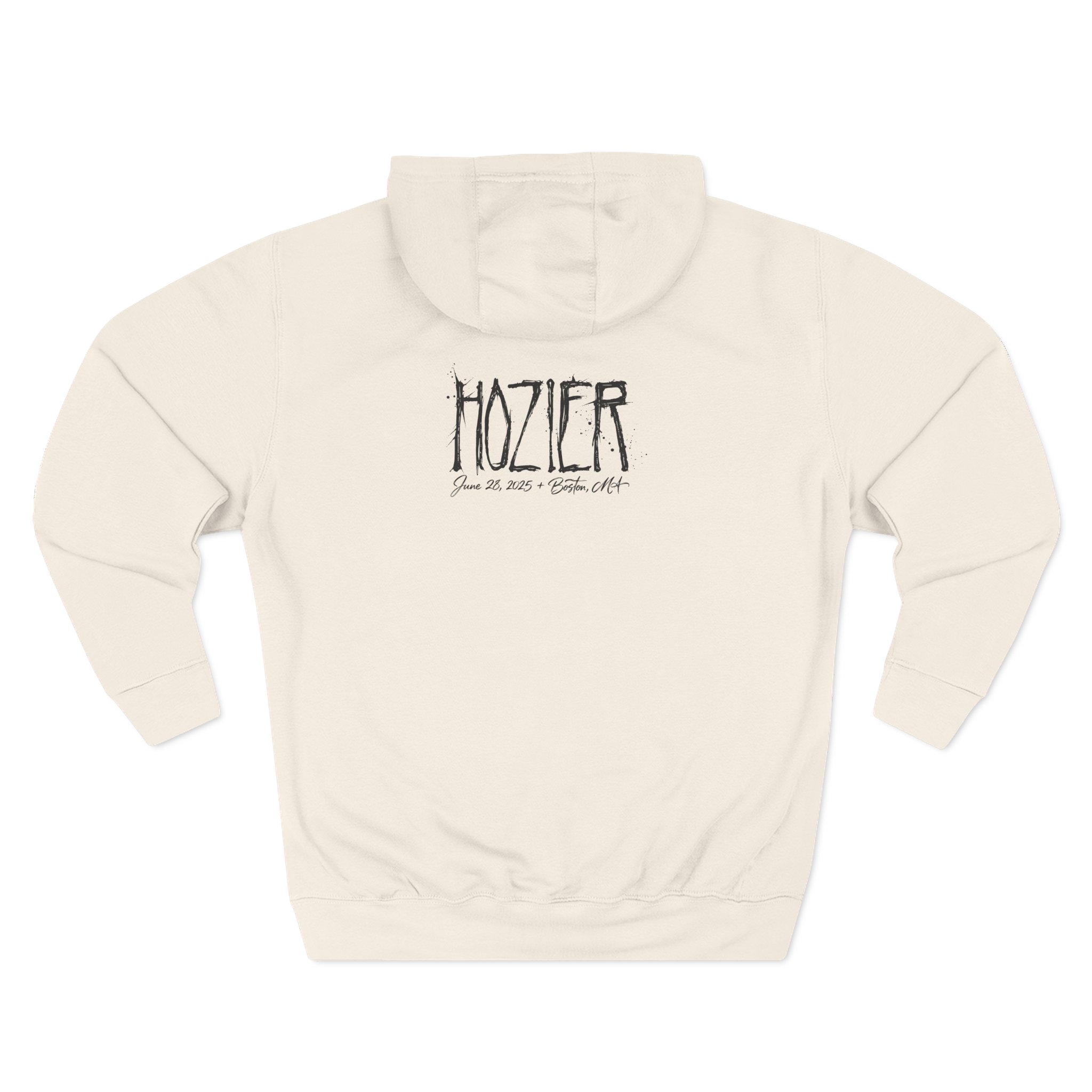 Hozier Boston June 23 Show Three-Panel Fleece Hoodie - Image 4