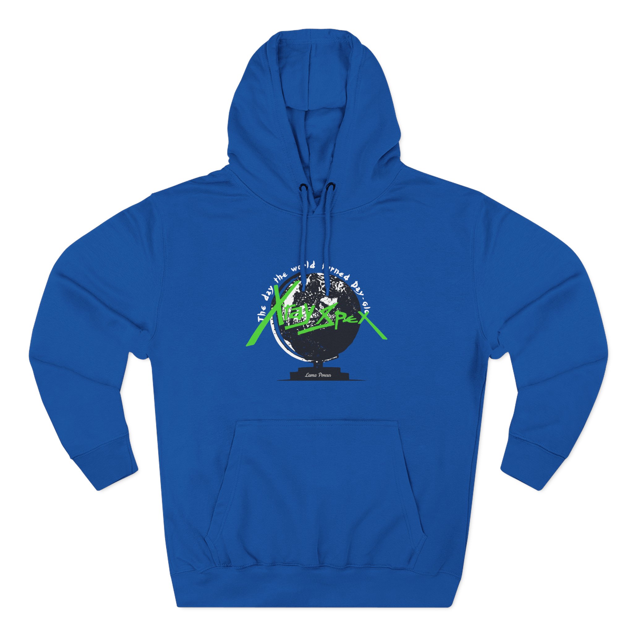 X-ray Spex Day-Glo Globe Three-panel Fleece Hoodie - Image 11