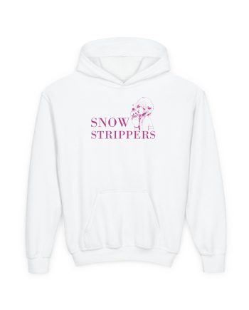 Youth Snow Strippers Heavy Blend Hooded Sweatshirt