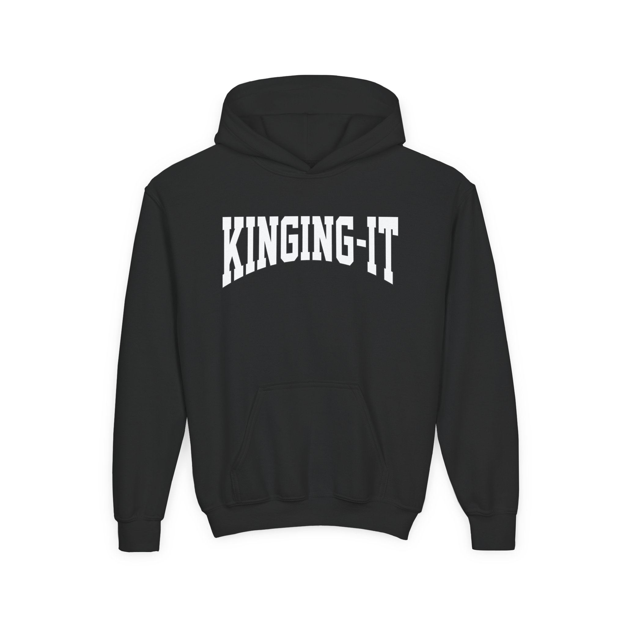 Kinging It Youth Heavy Blend Hooded Sweatshirt