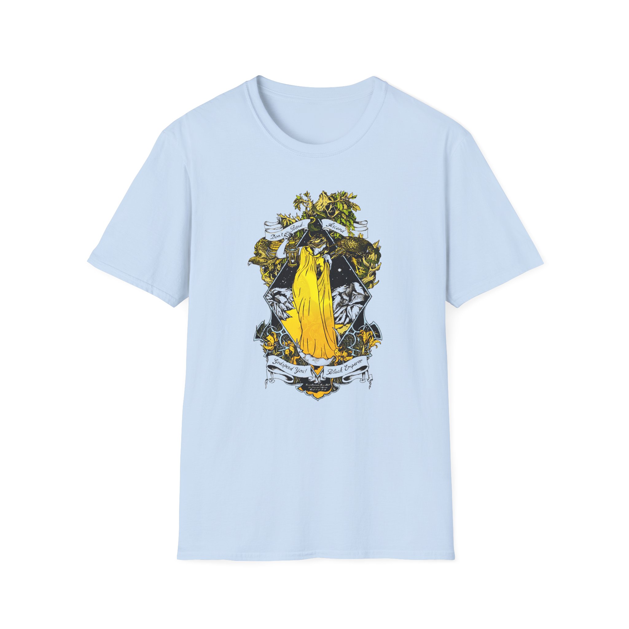 Godspeed You Black Emperor Unisex Softstyle T-shirt - Image 7
