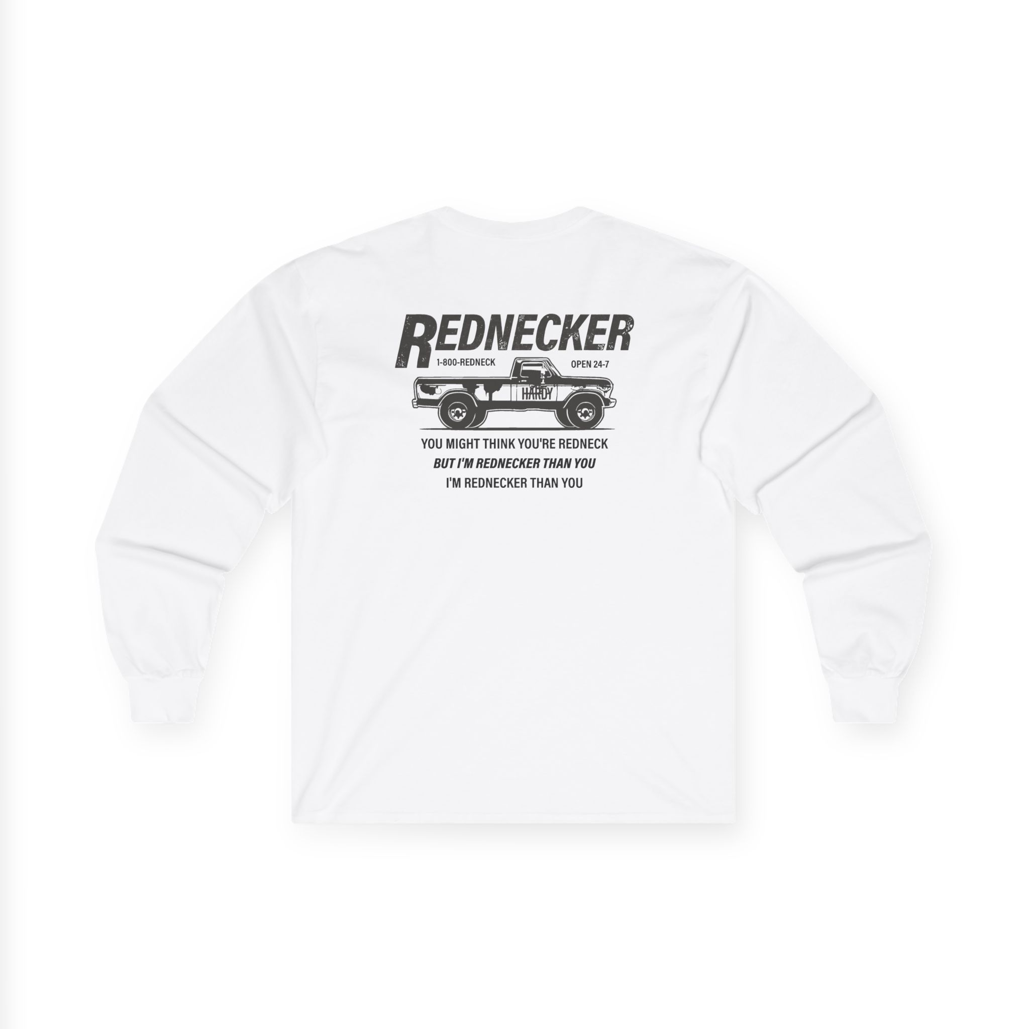 Hd Rednecker Unisex Ultra Cotton Long Sleeve Tee - Image 2