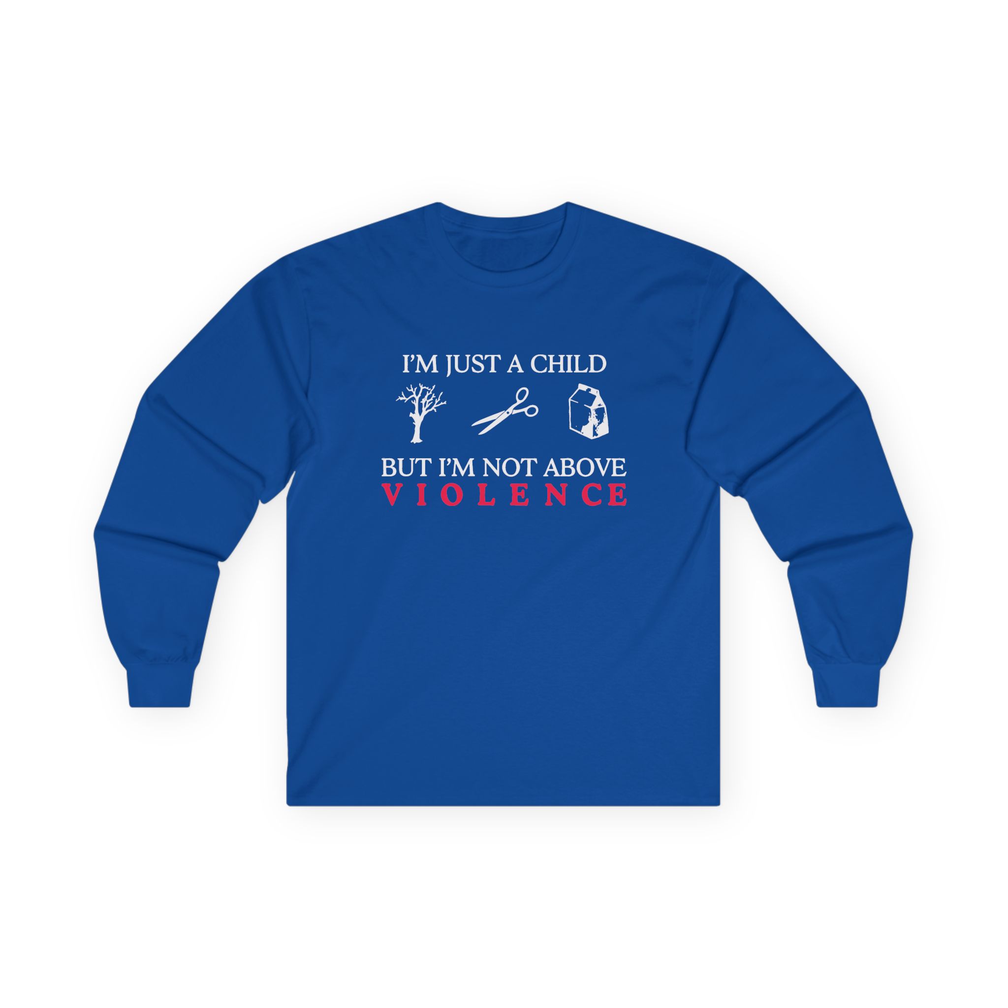 Ethel Cain Not Above Violence Unisex Ultra Cotton Long Sleeve Tee - Image 11