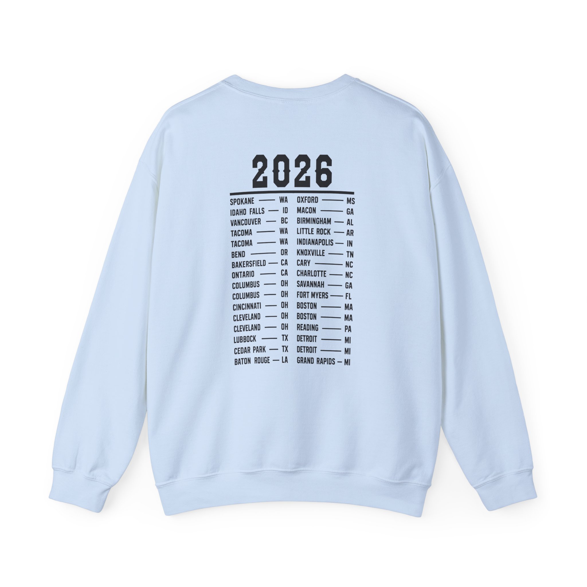 Gavin Adcock Mossy Ok Unisex Heavy Blend™ Crewneck Sweatshirt - Image 10
