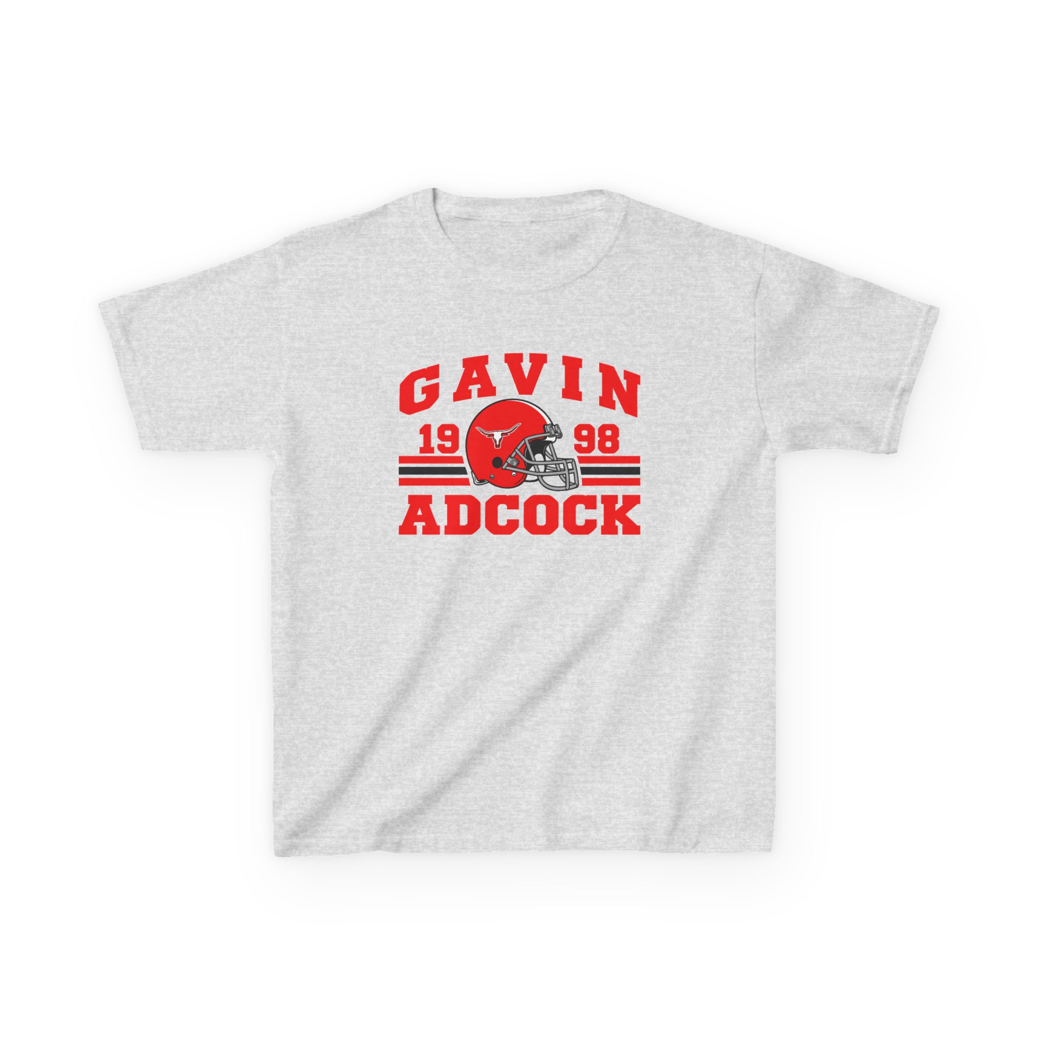 Gavin Adcock Football Kids Heavy Cotton™ Tee - Image 3
