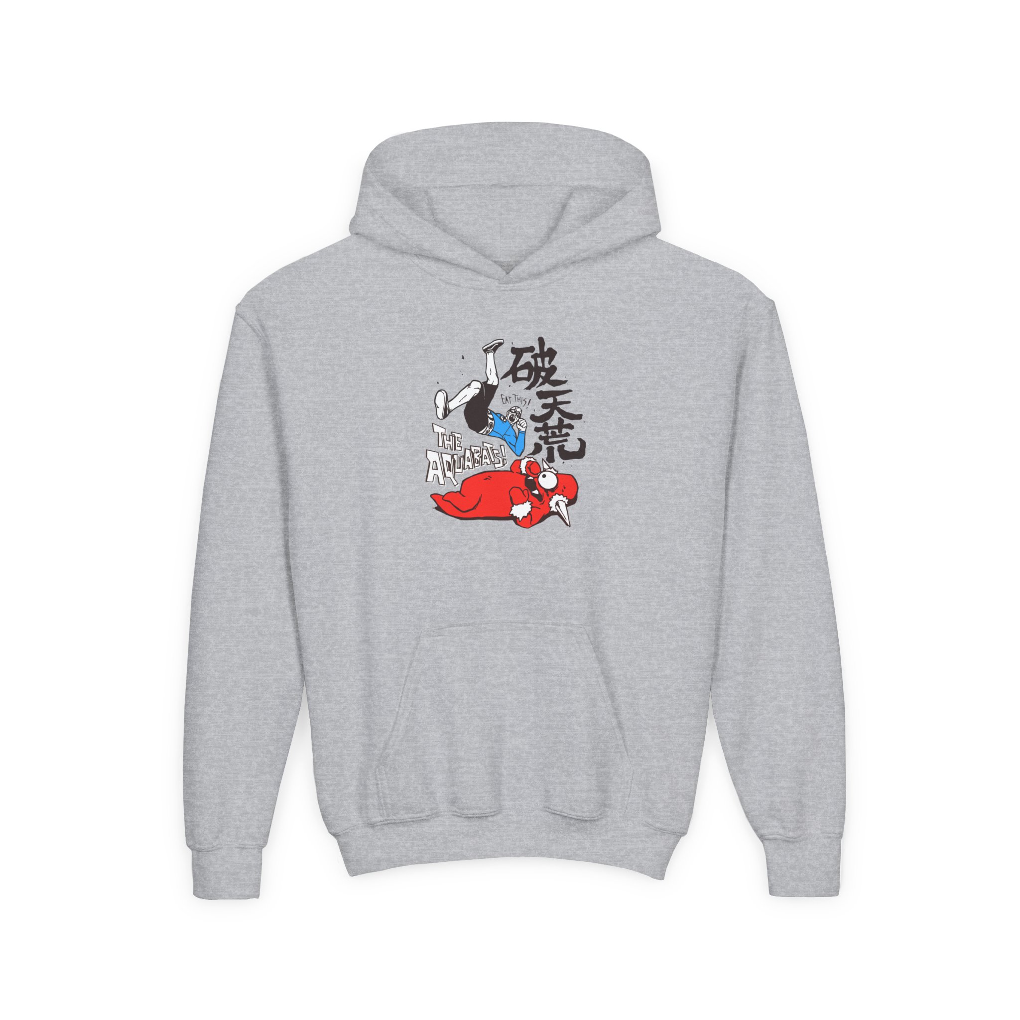 The Aquabats Elbow Drop! Archive Youth Heavy Blend Hooded Sweatshirt