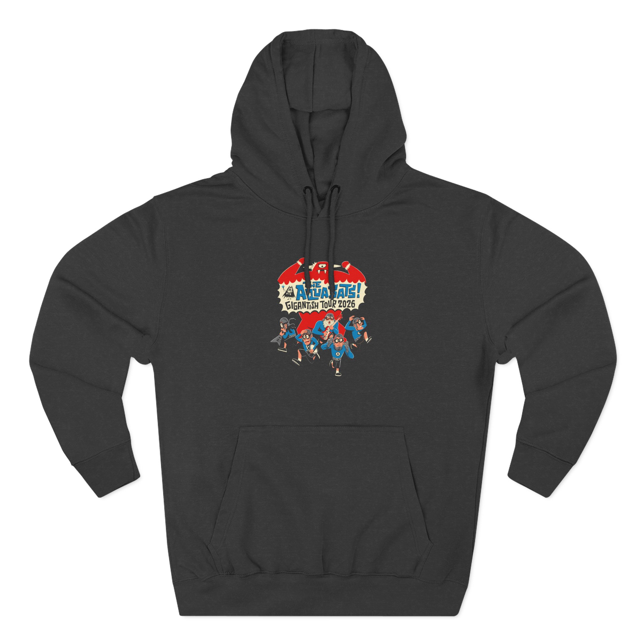 The Aquabats Gigantish Three-Panel Fleece Hoodie - Image 3