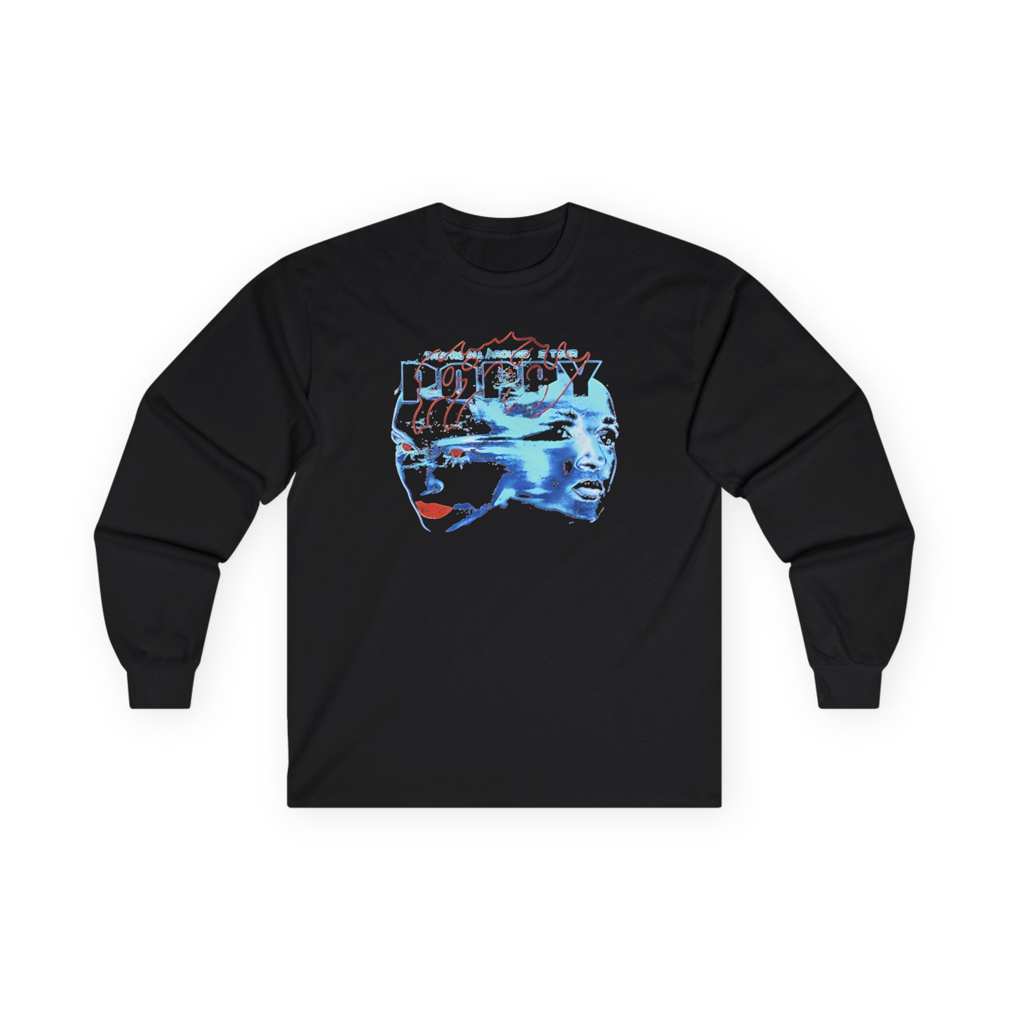 Poppy They Are All Around Us Tour Unisex Ultra Cotton Long Sleeve Tee