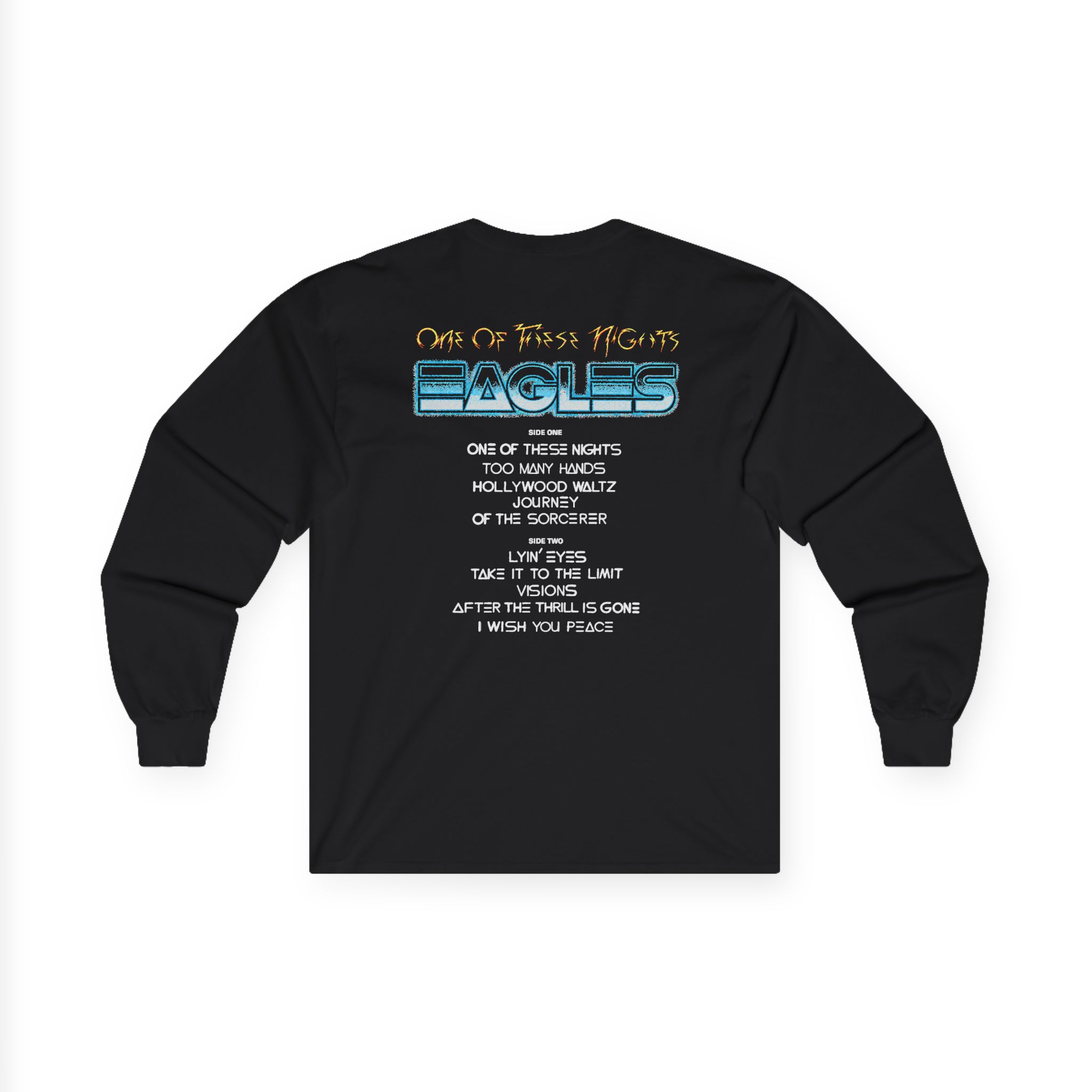 The Eagles One of These Nights Unisex Ultra Cotton Long Sleeve Tee - Image 2