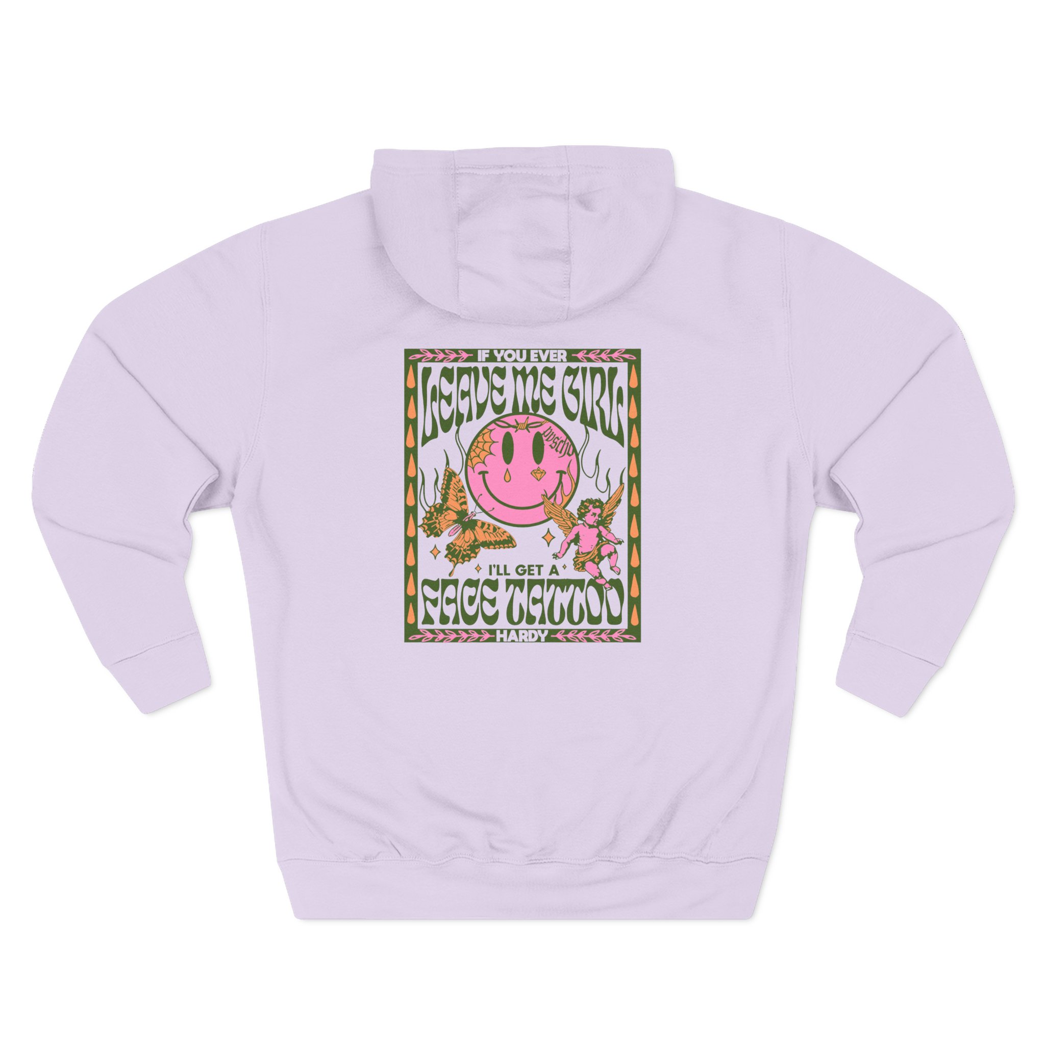 Hd if You Ever Leave Me Three-Panel Fleece Hoodie - Image 10