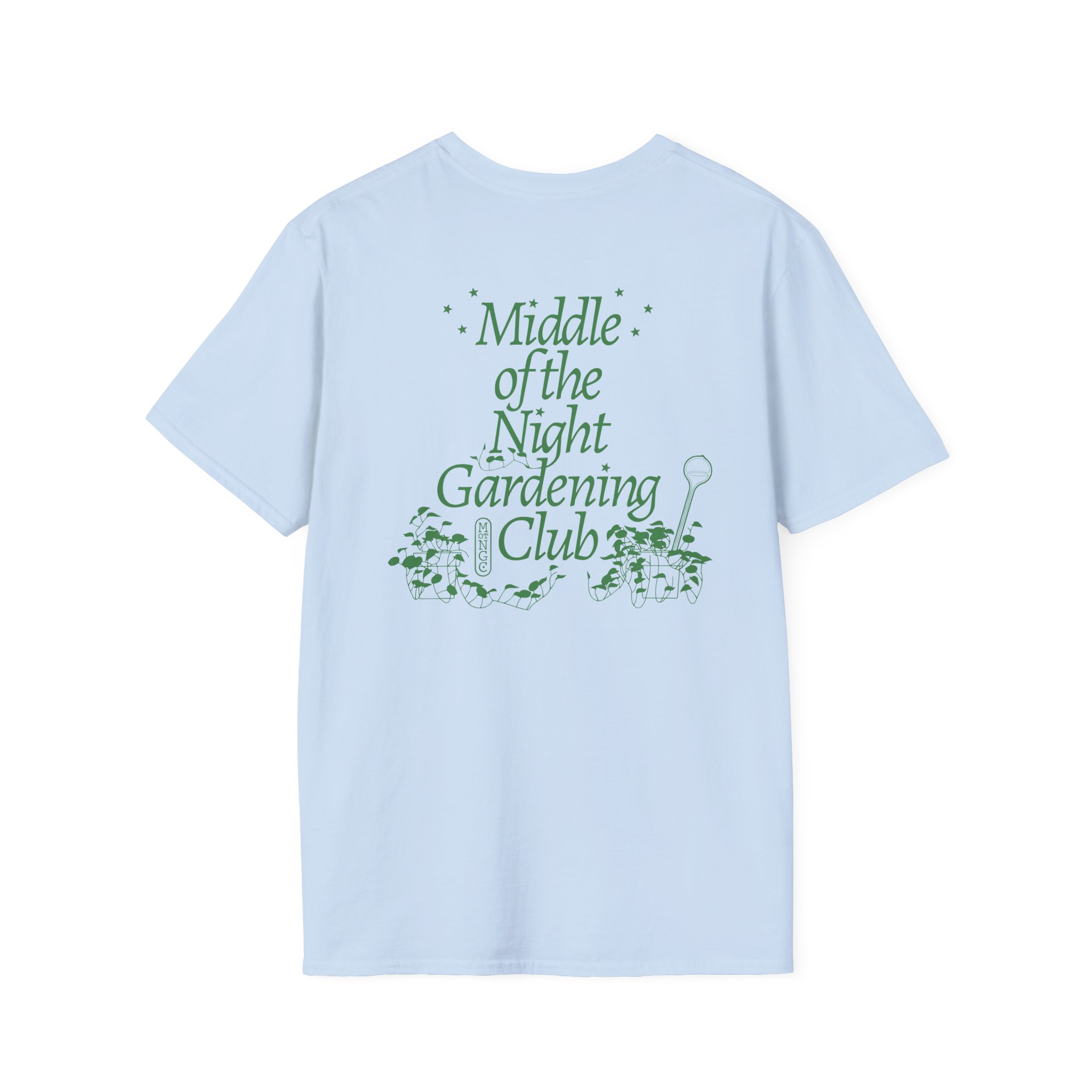 Dropout Middle of the Night Gardening Club Unisex Softstyle T-shirt - Image 12