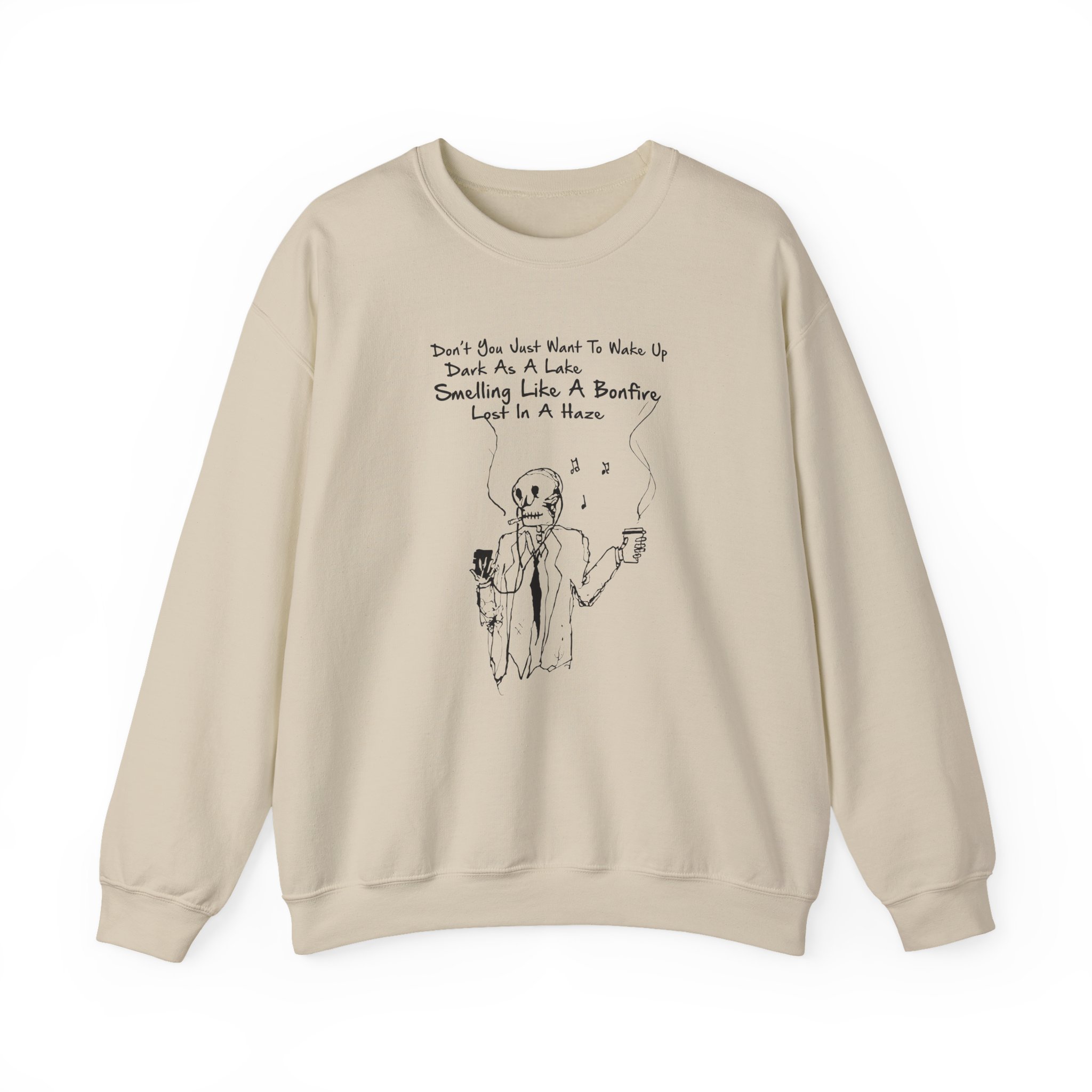 Hozier Lost in a Haze Unisex Heavy Blend™ Crewneck Sweatshirt - Image 5