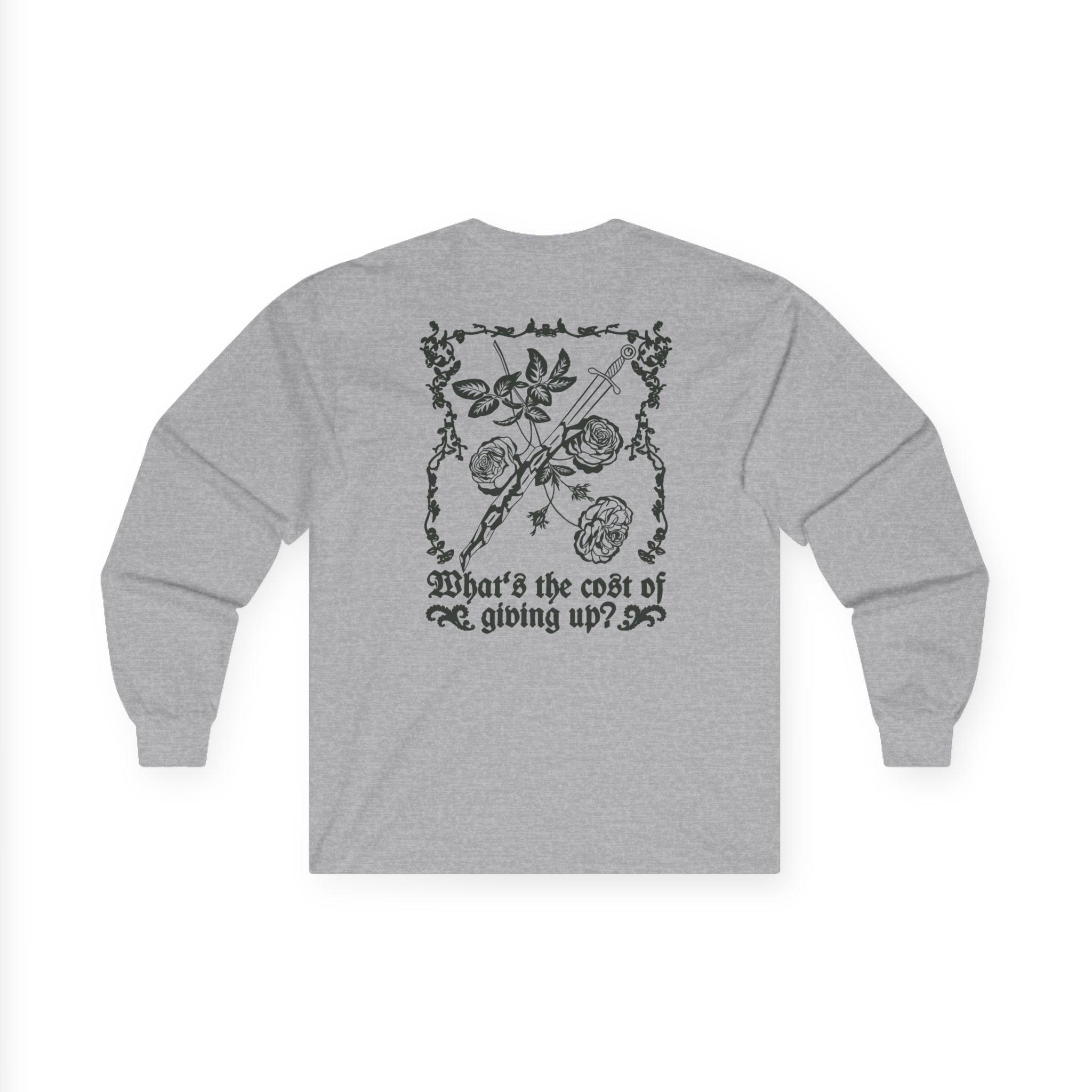 Poppy Cost Of Giving Up Unisex Ultra Cotton Long Sleeve Tee - Image 6