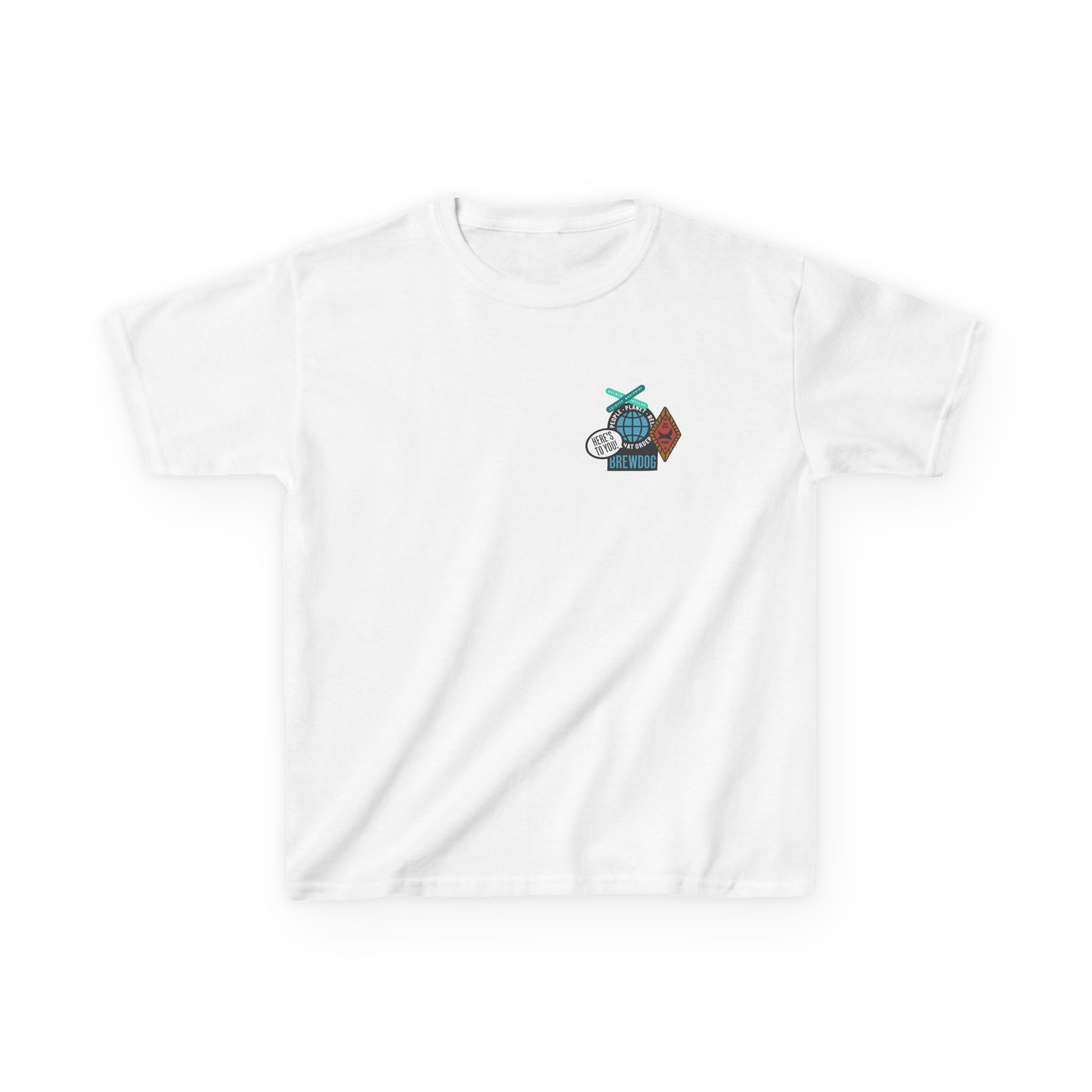 Brewdog Punk Sticker Kids Heavy Cotton™ Tee