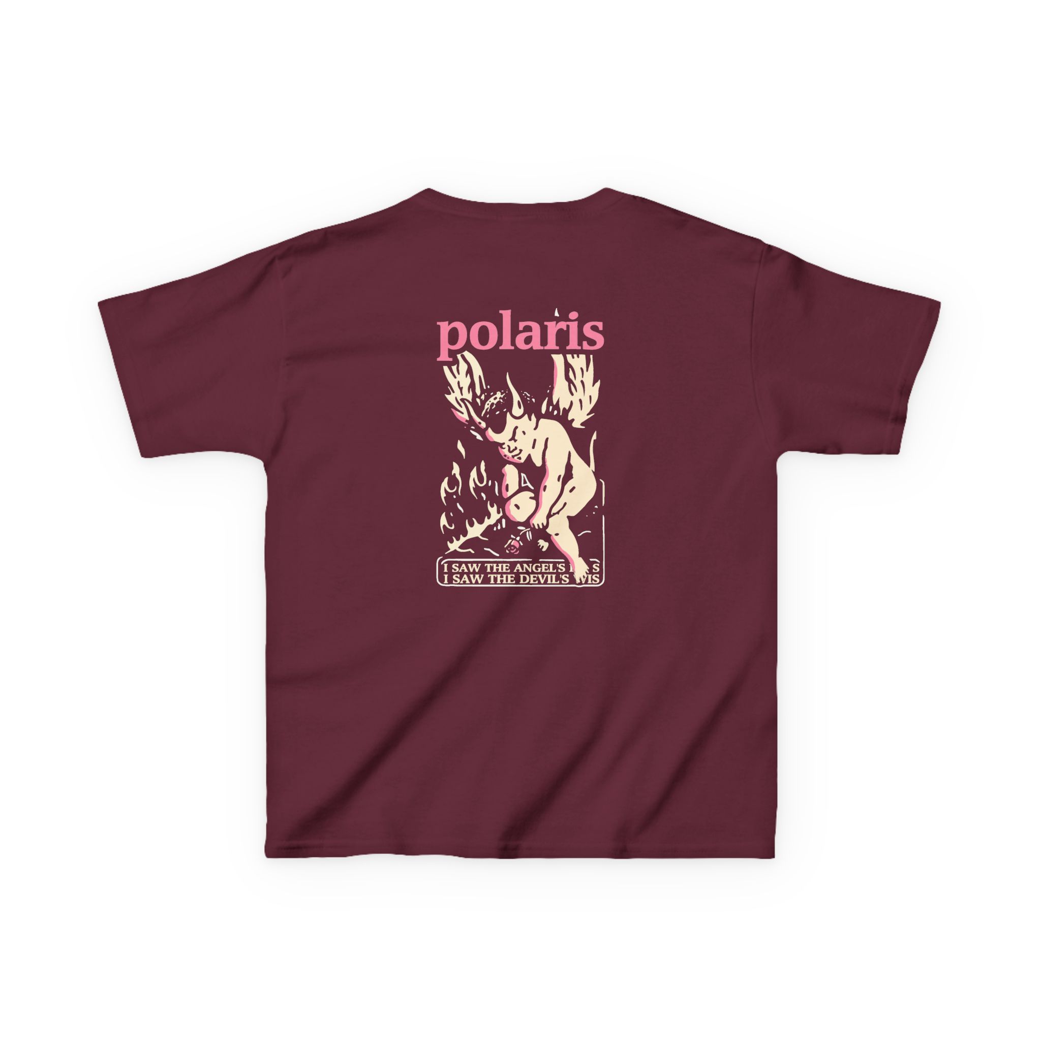 Polaris Devils Wings Kids Heavy Cotton™ Tee - Image 4